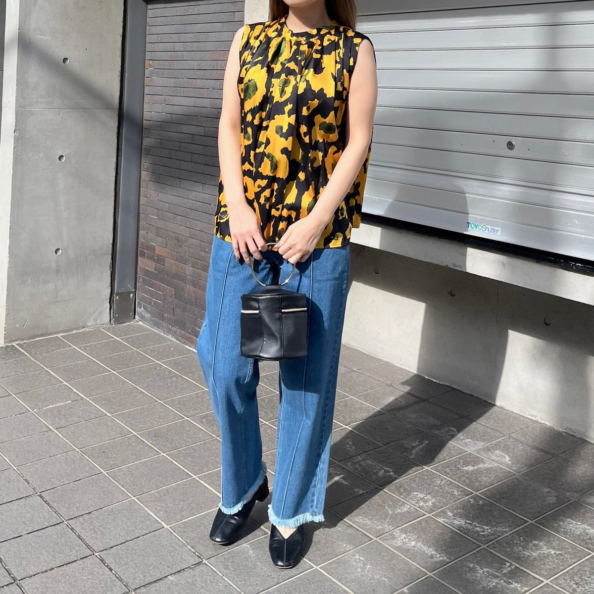 イタリア インポート柄ブラウス – vaneum official 