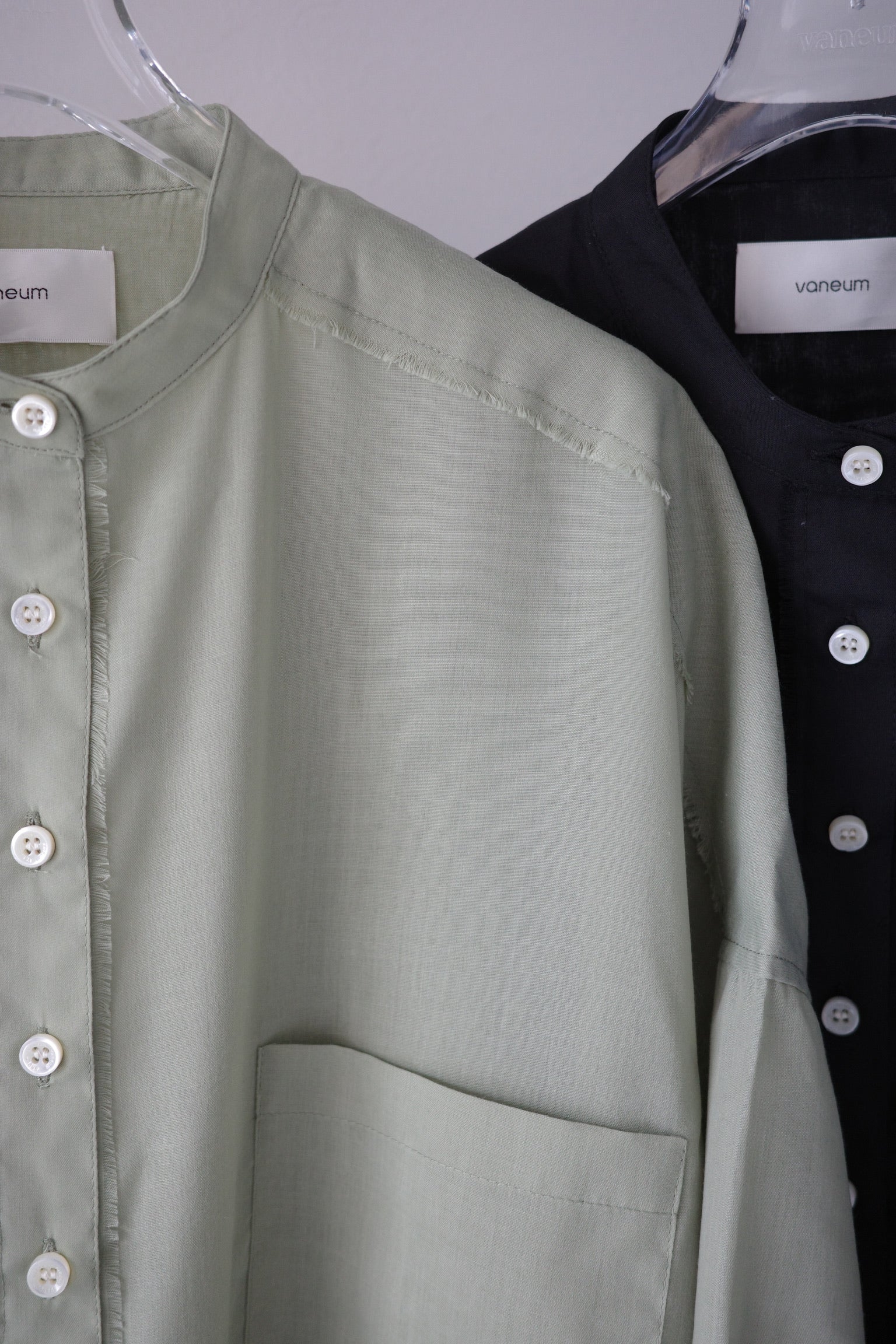 stand collar shirts OP