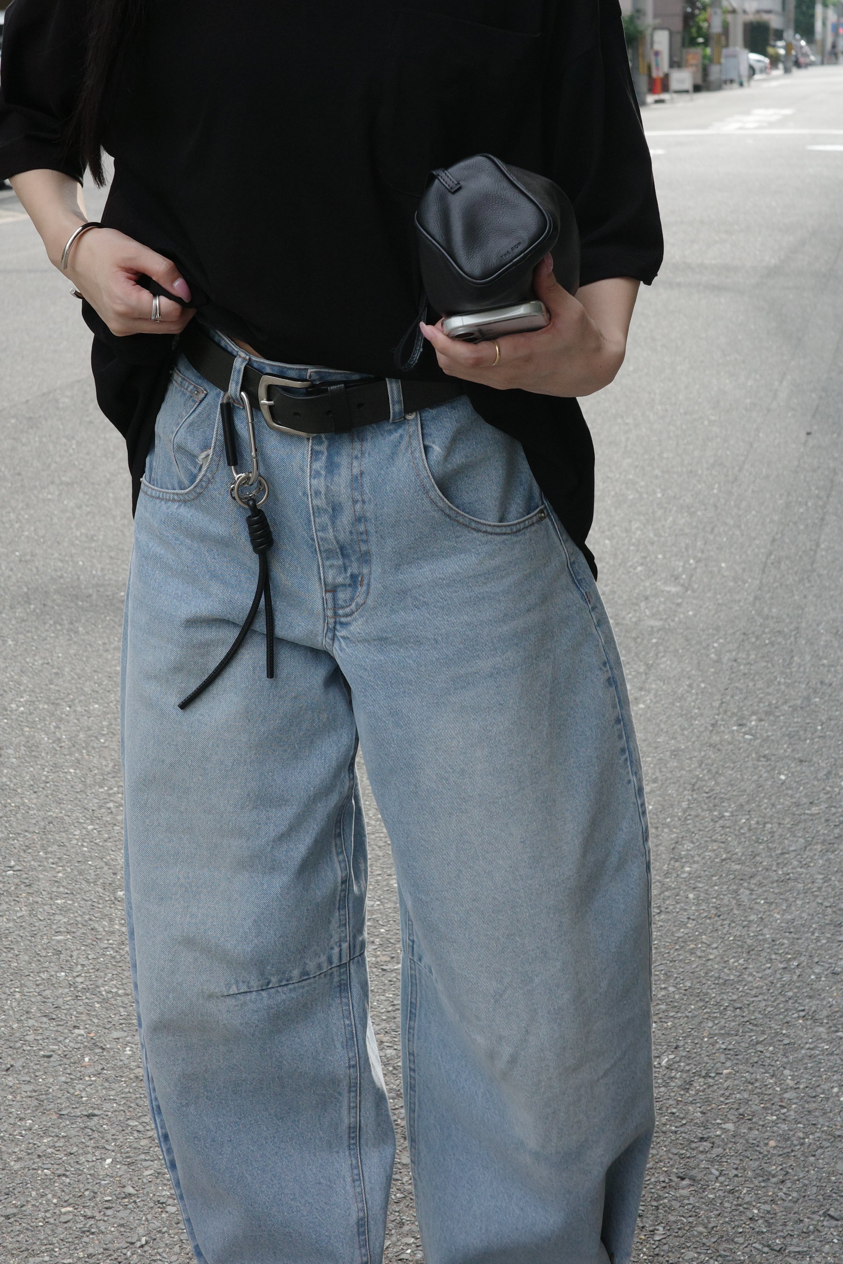 denim curve line