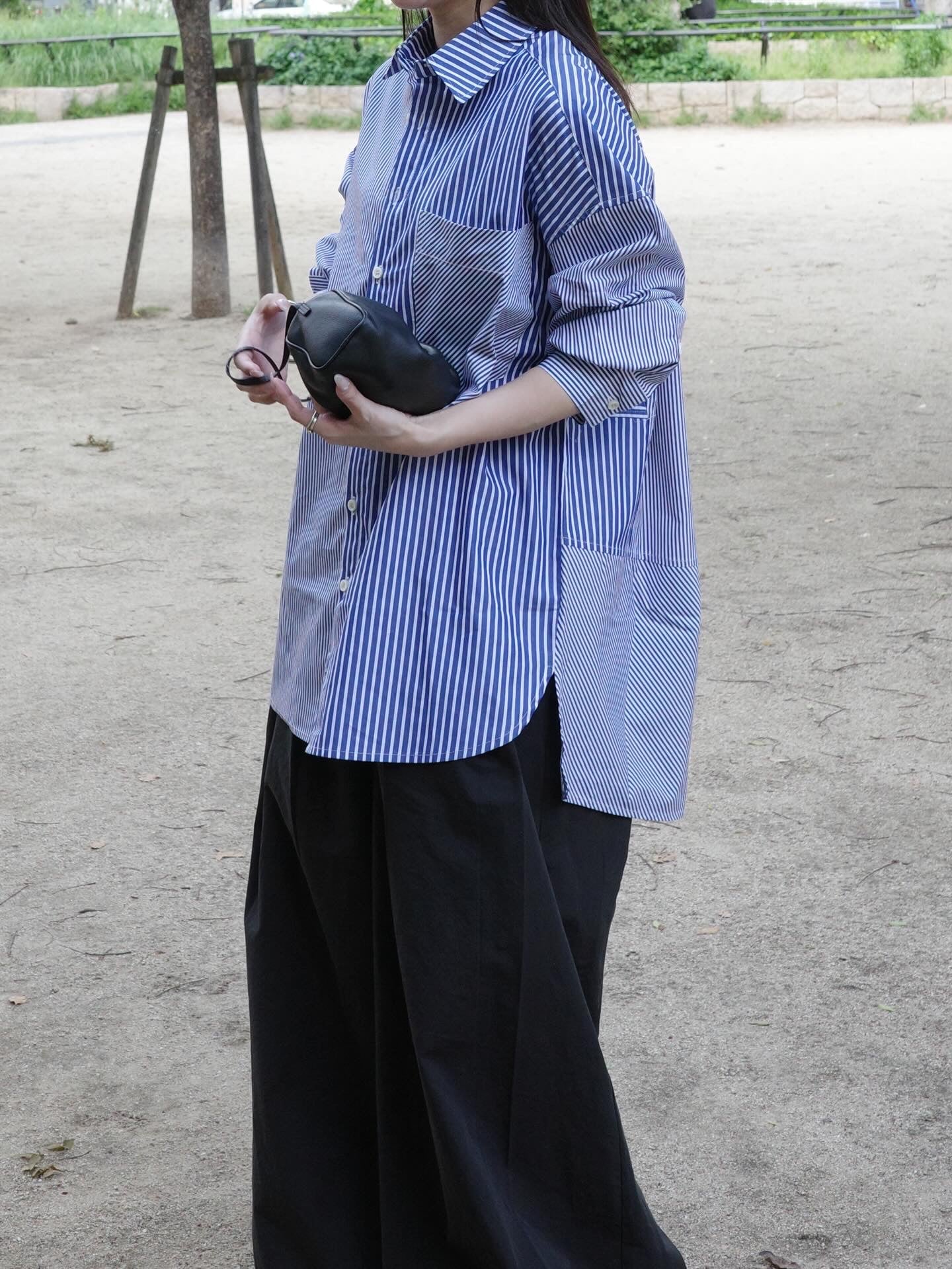 Sidogras stripe shirt