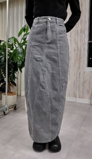 vaneum denim skirt