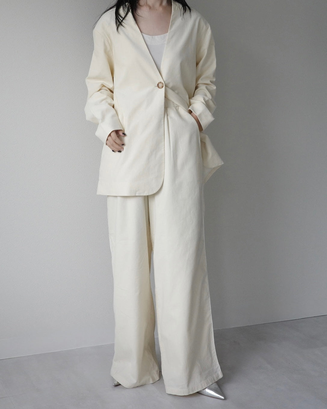 Corduroy Wide Pants