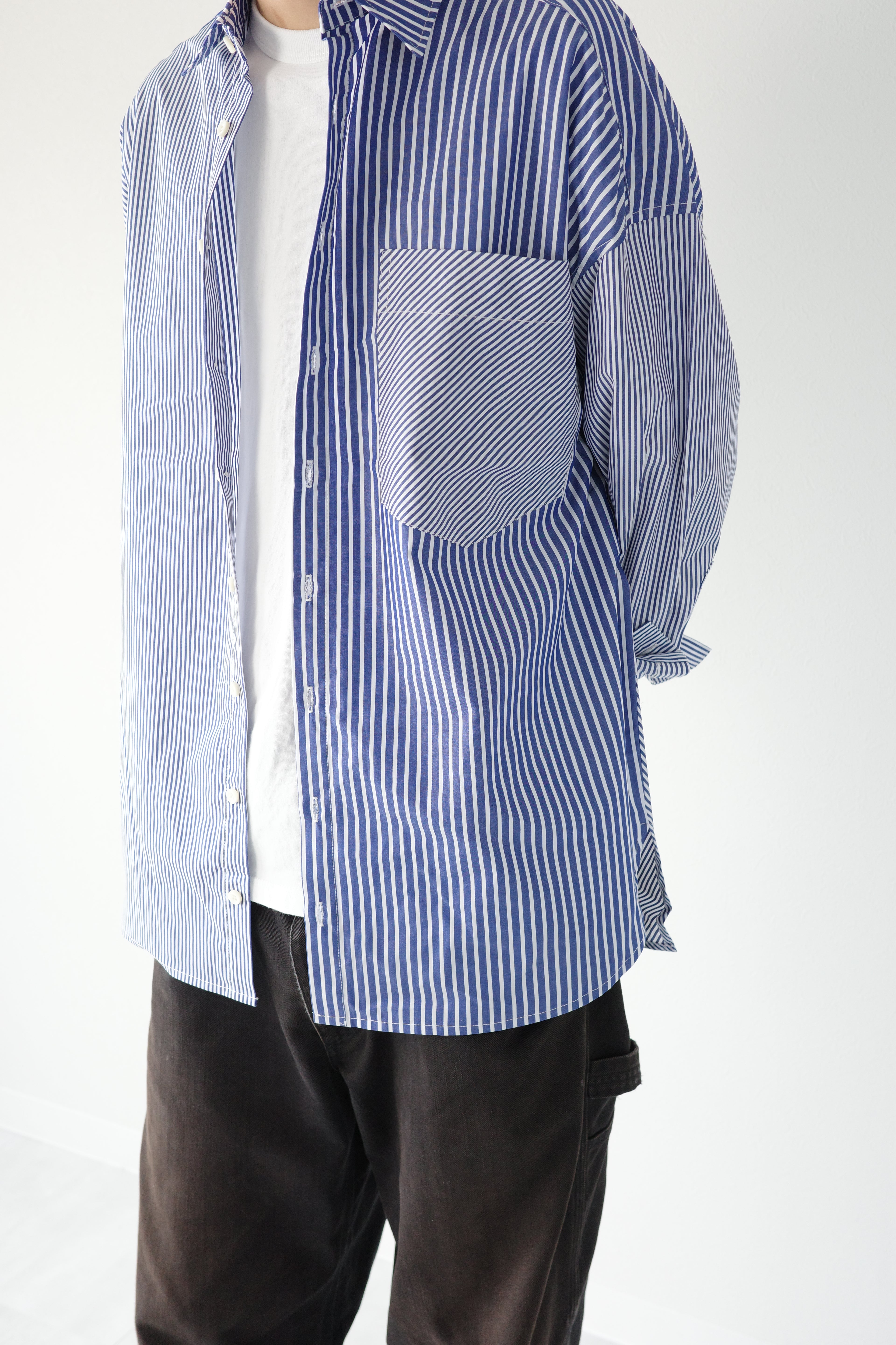 Sidogras stripe shirt