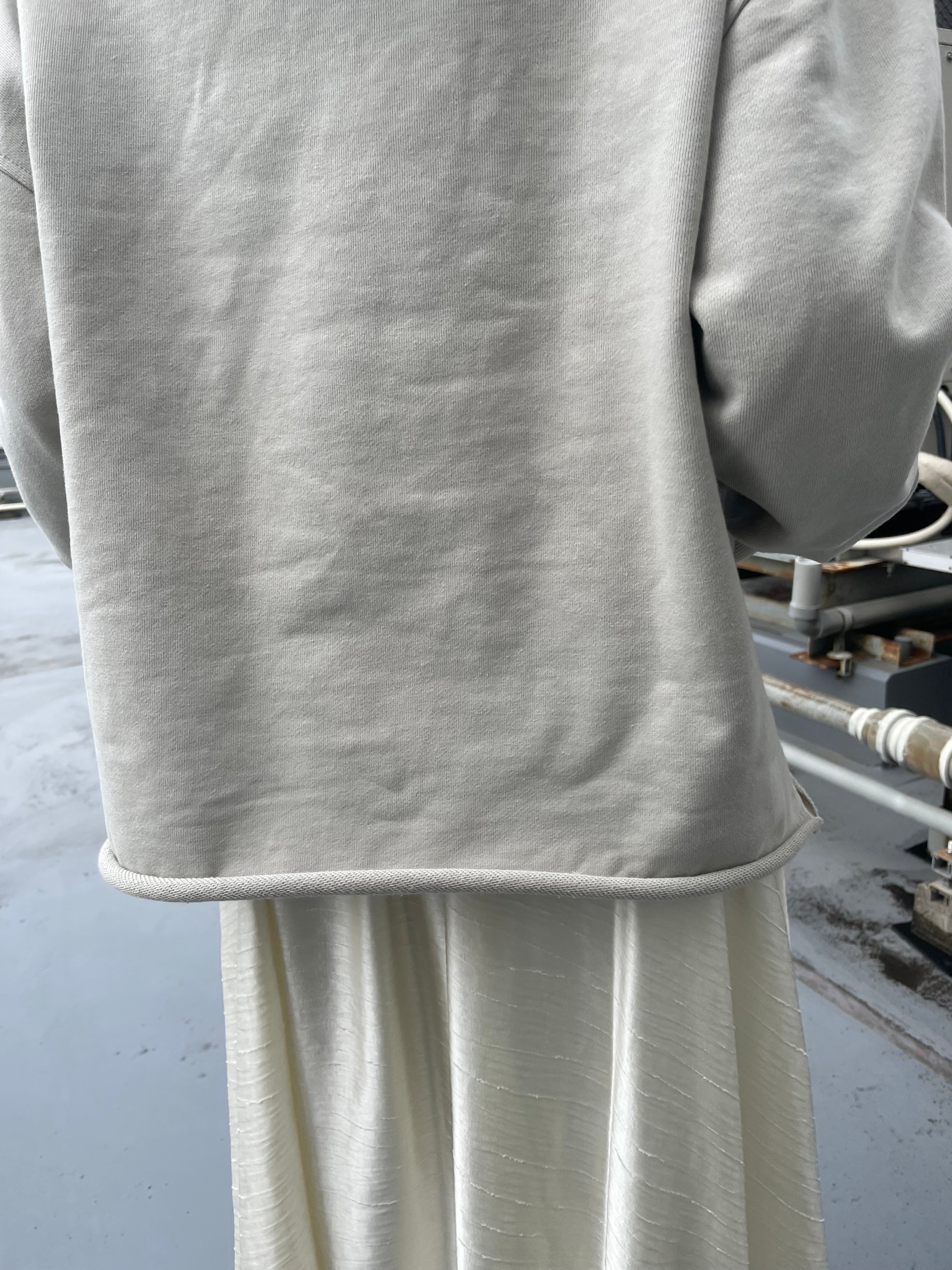 Relax over size hoodie sweat　