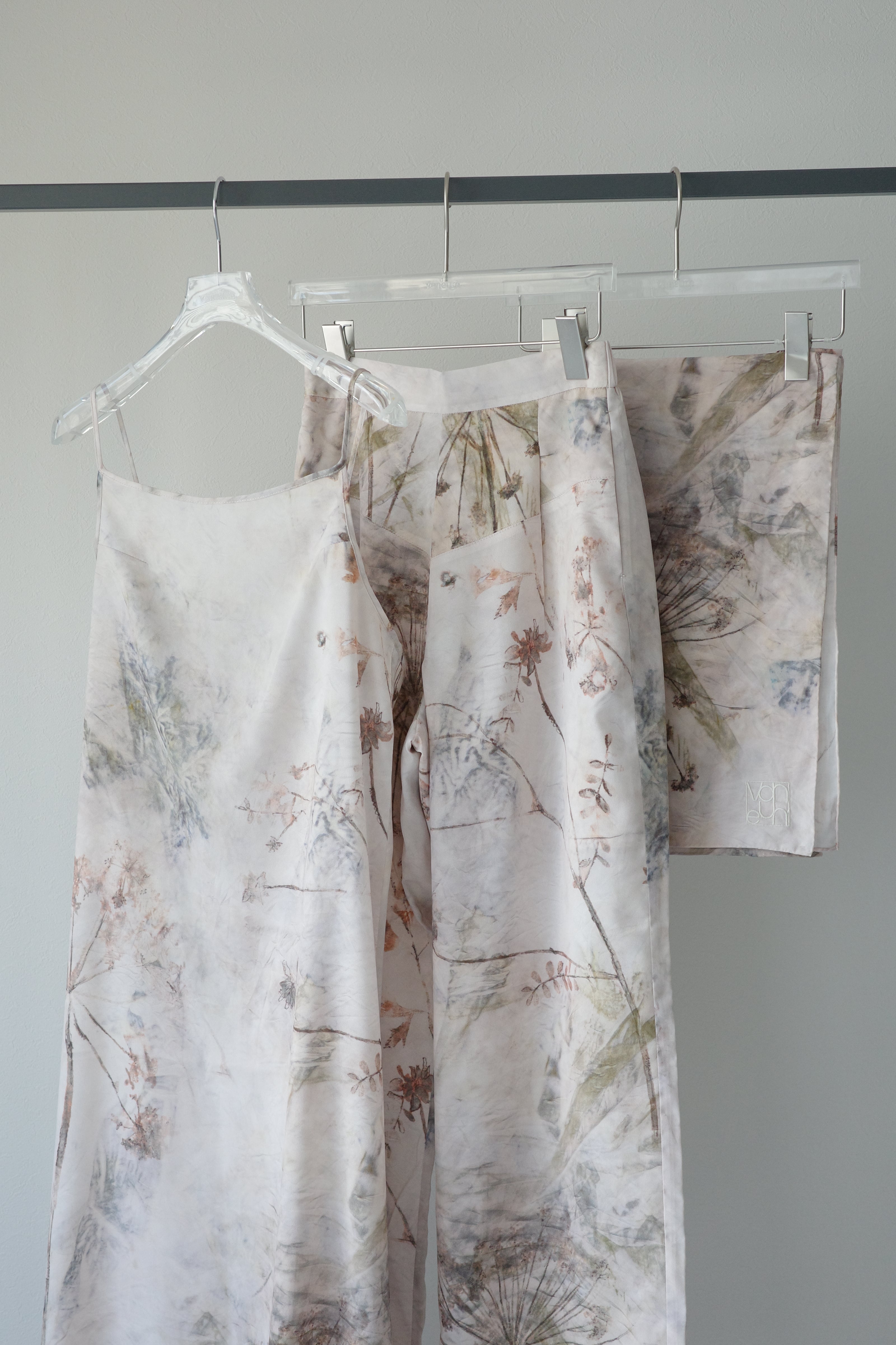 Italy Print Relax Stitch Pants