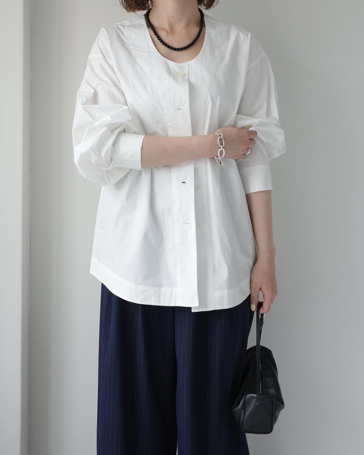embroidery cotton blouse