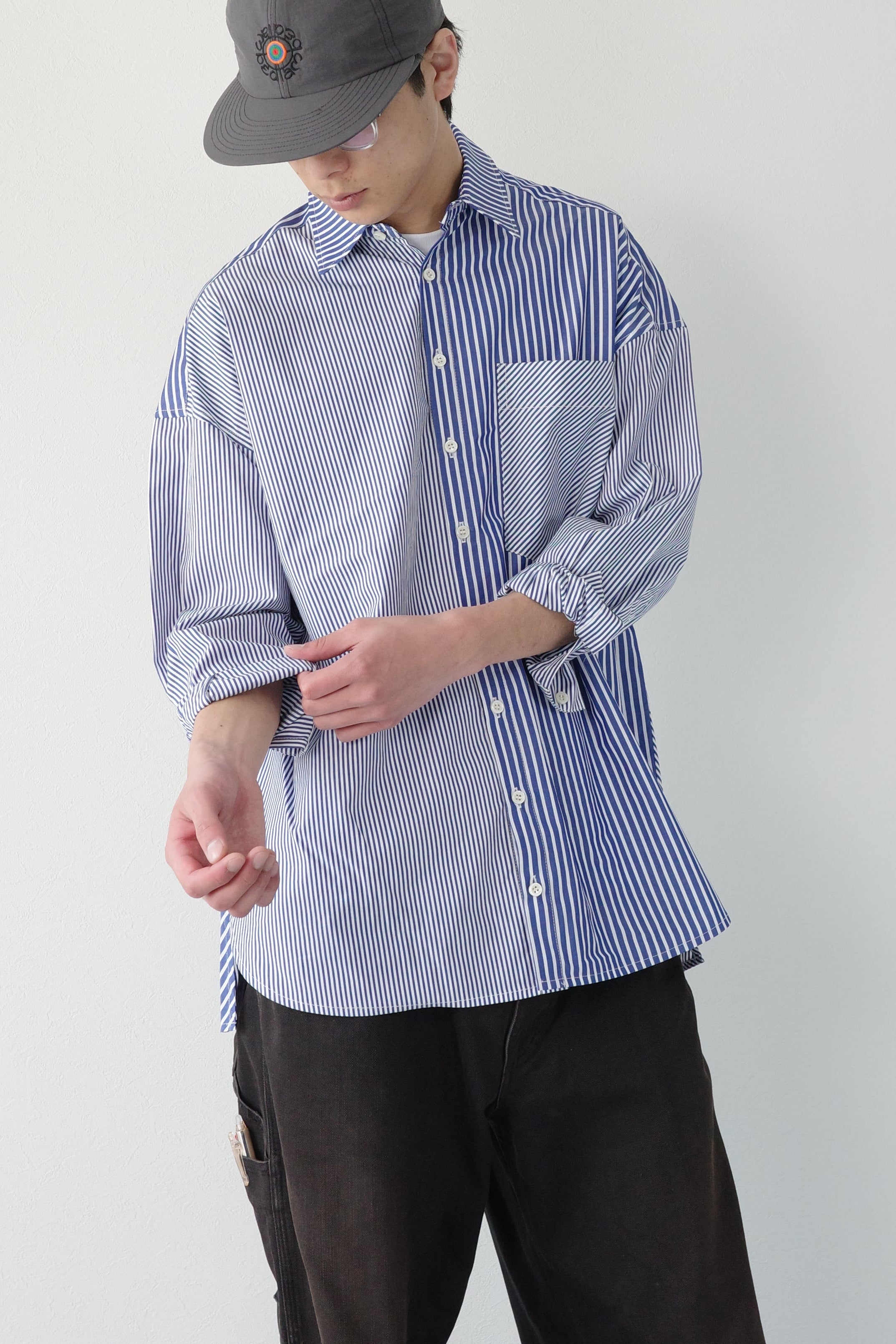 Sidogras stripe shirt