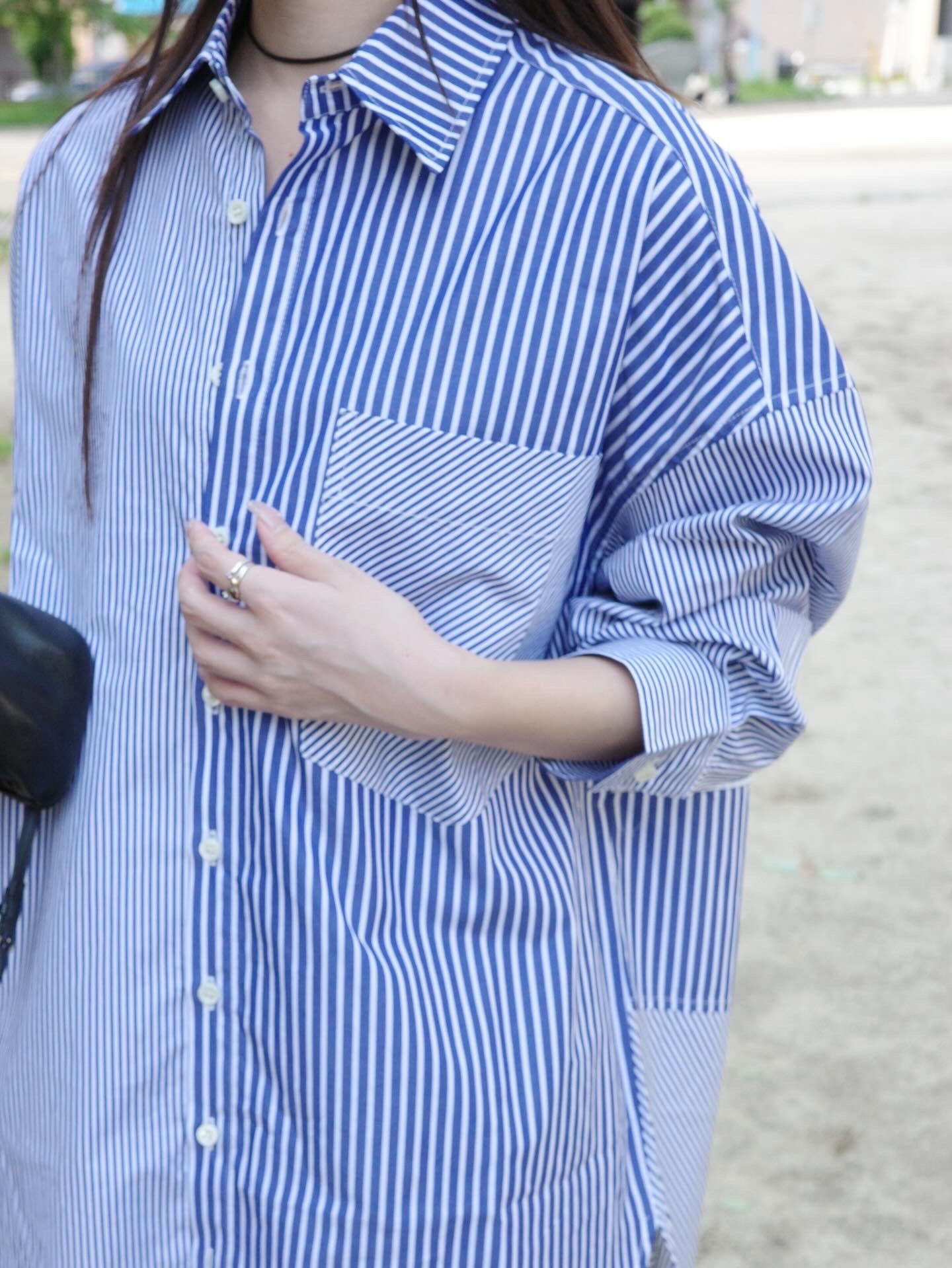 Sidogras stripe shirt