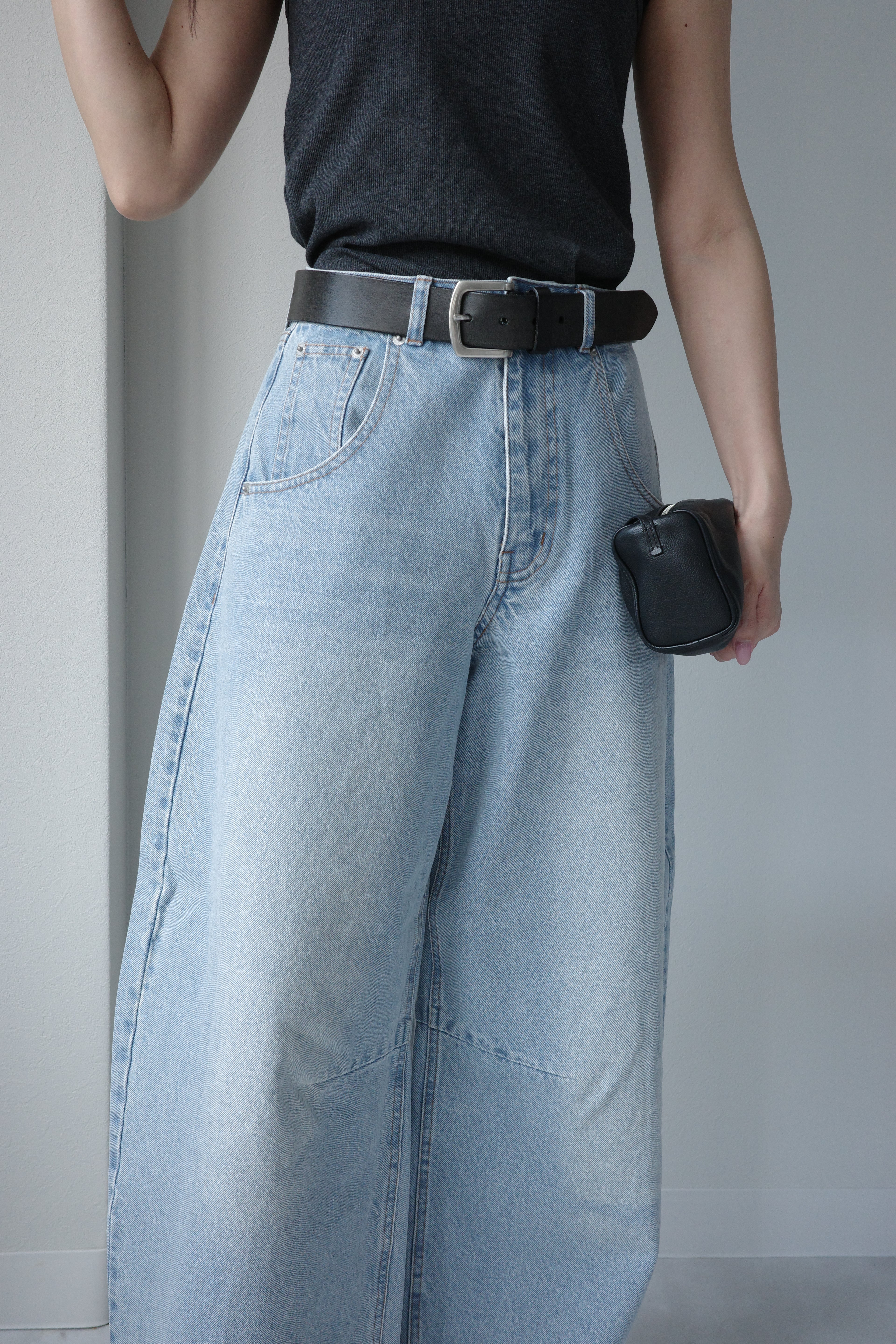 denim curve line