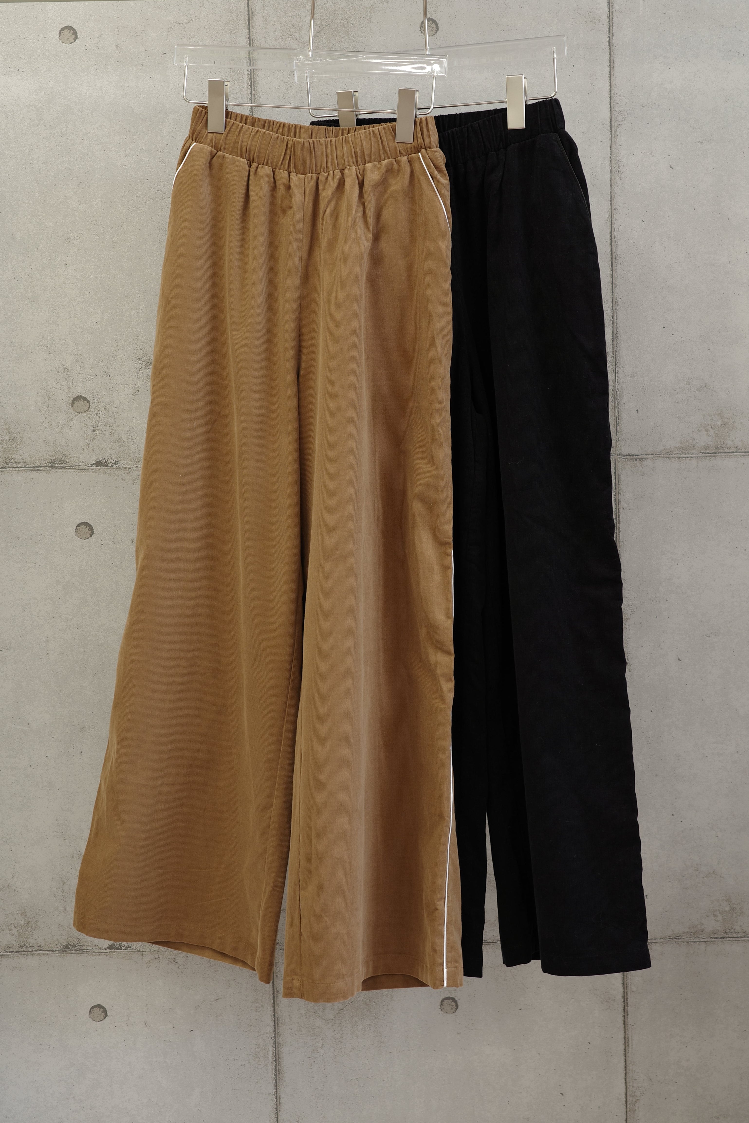 corduroy wide pants