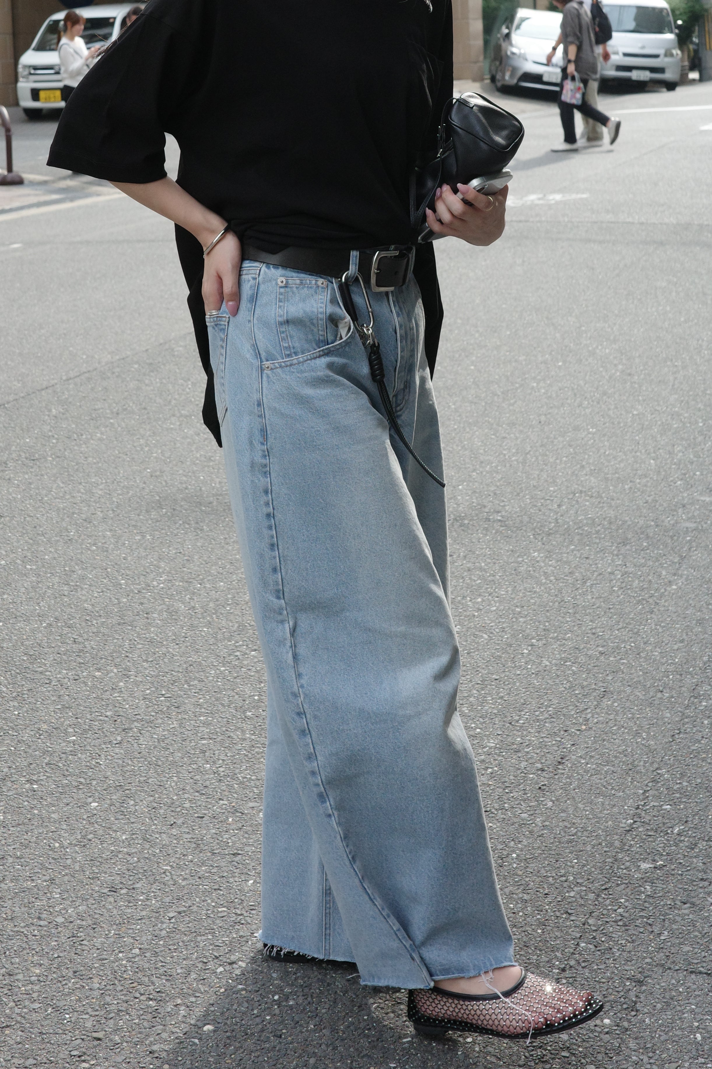 denim curve line