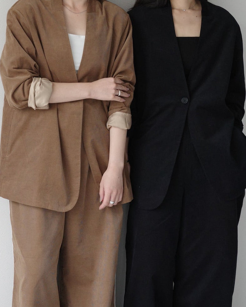 Corduroy Wide Pants