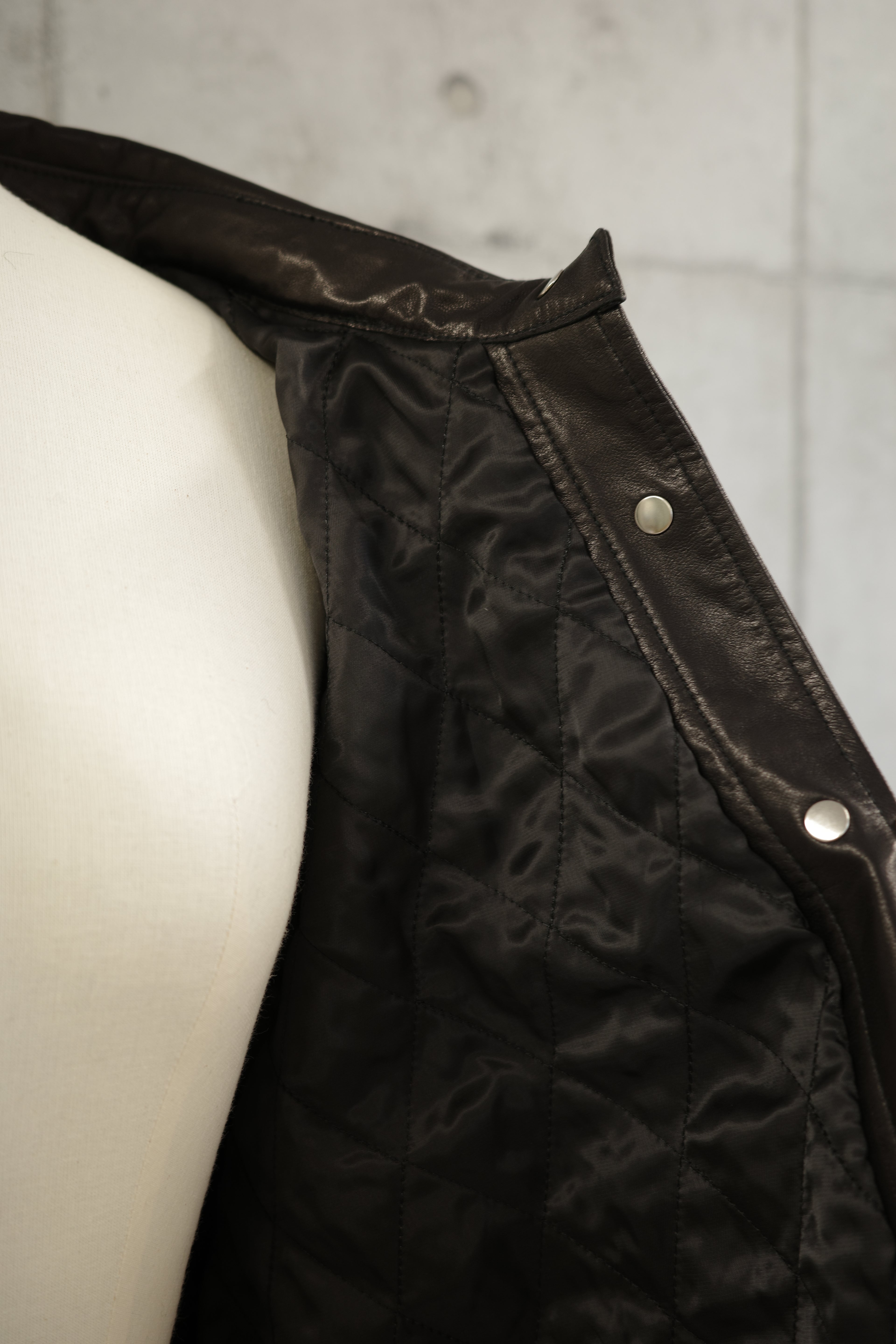 Real leather shirts outer