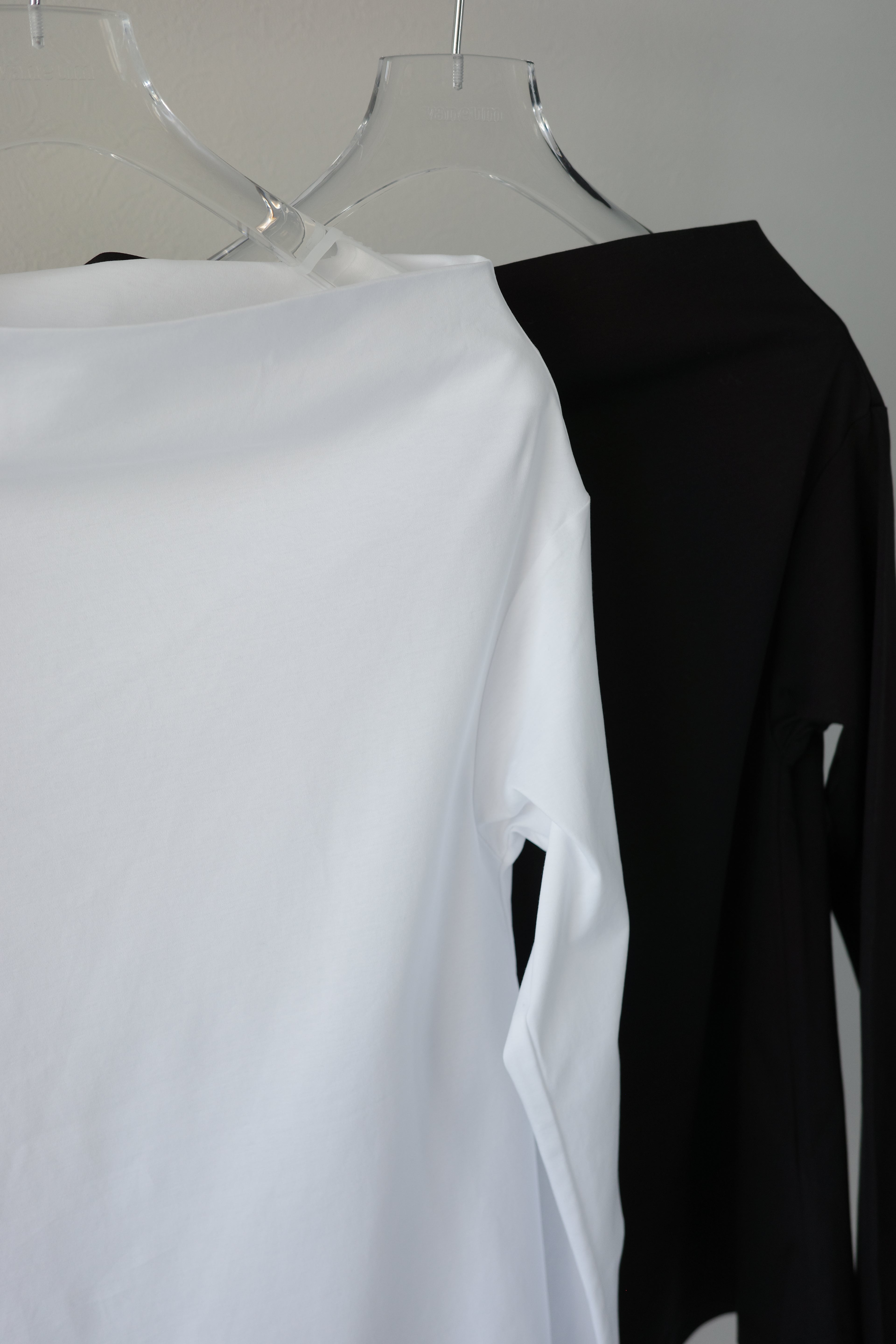 sloped shoulder tops