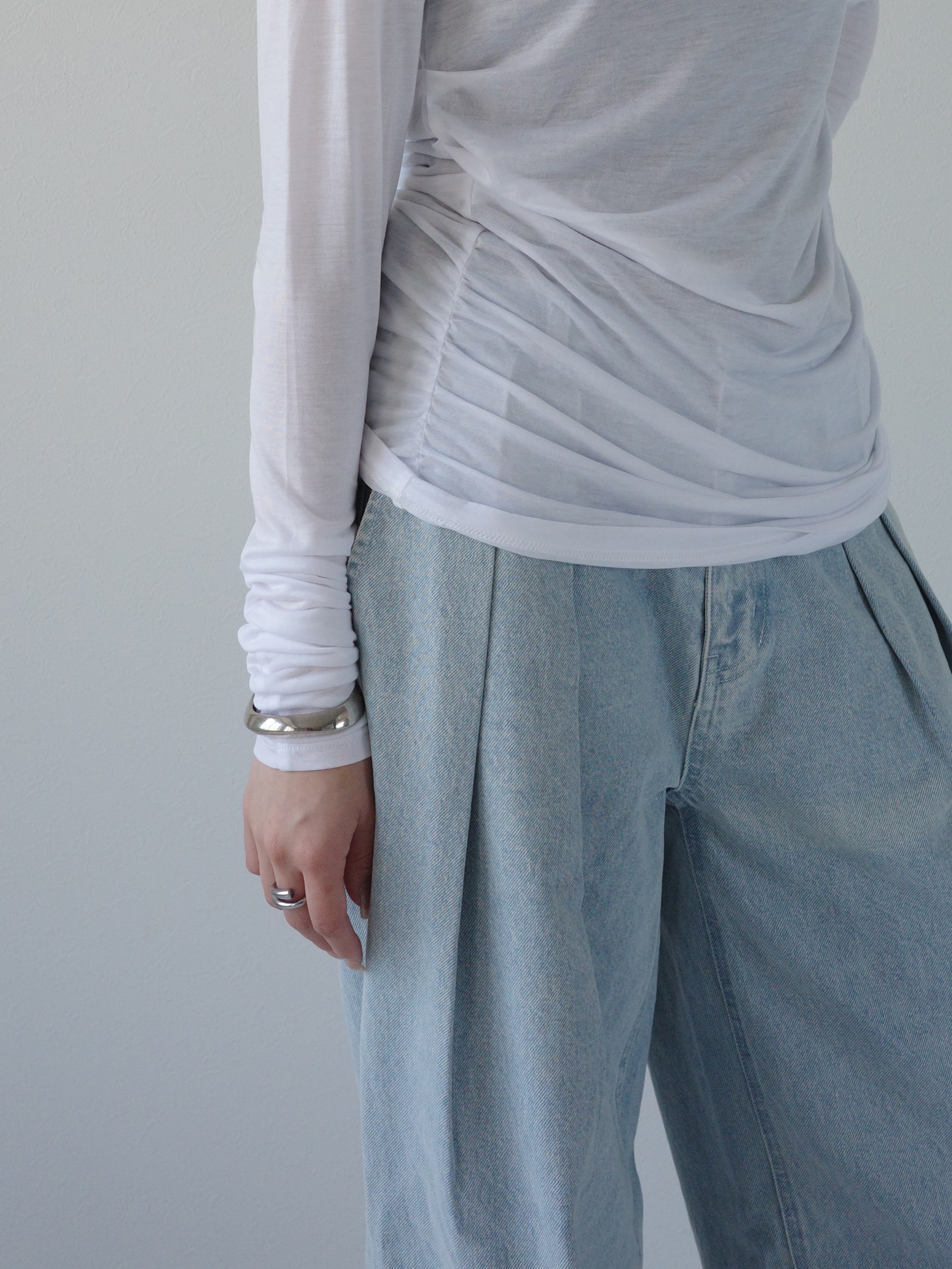 sheer cutsew tops
