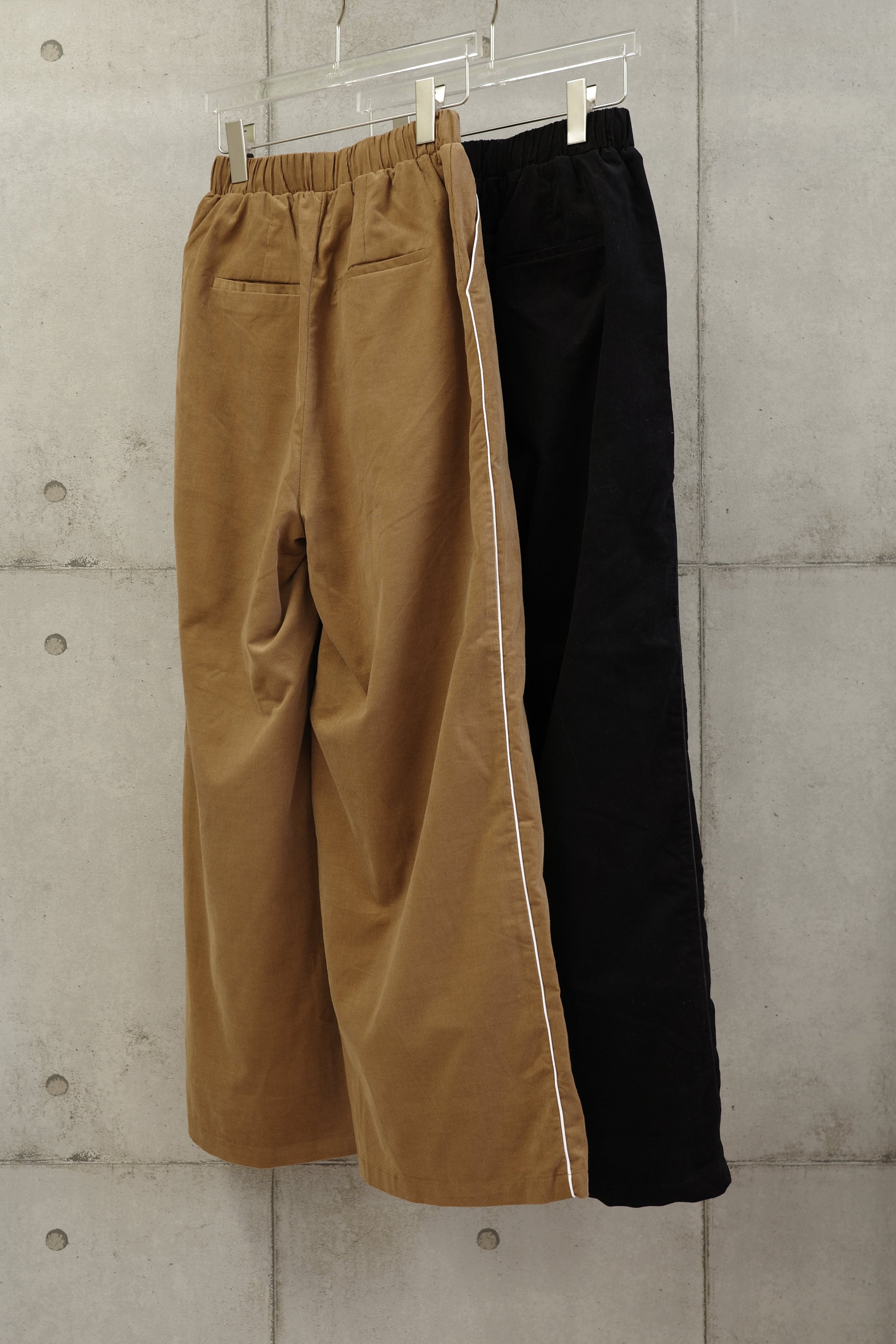 corduroy wide pants