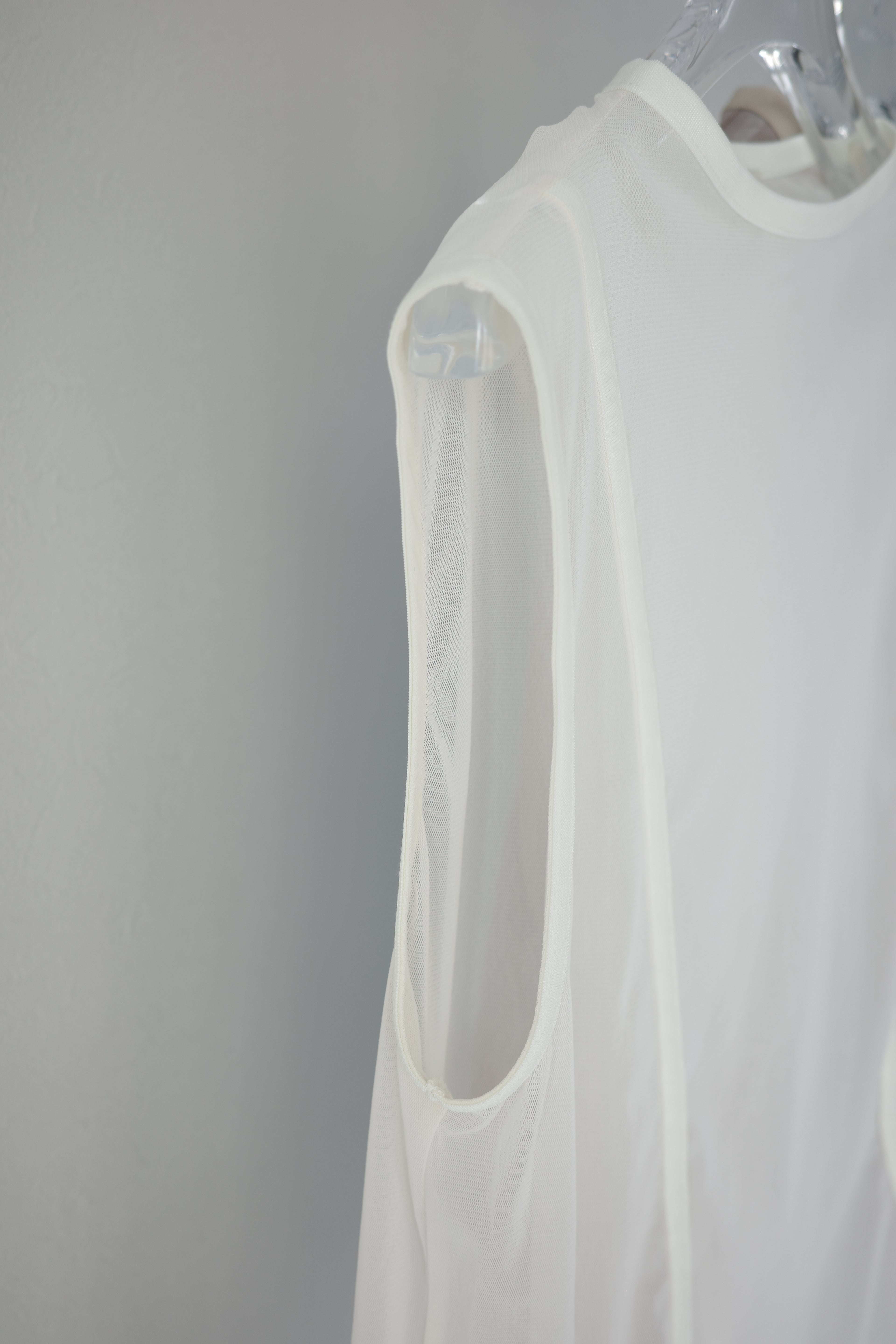 mesh nosleeve top