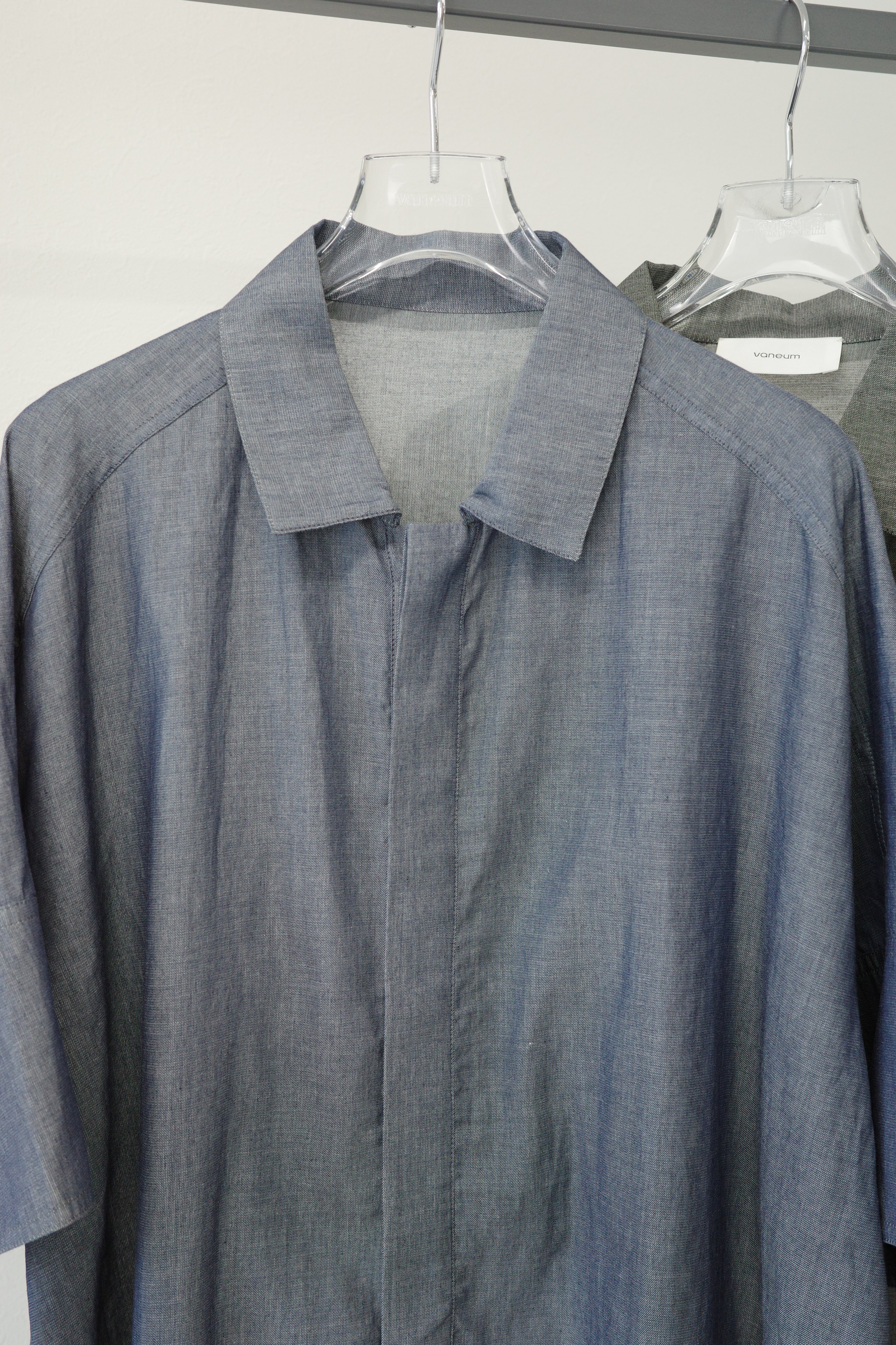 Sheer denim Half sleeve SH