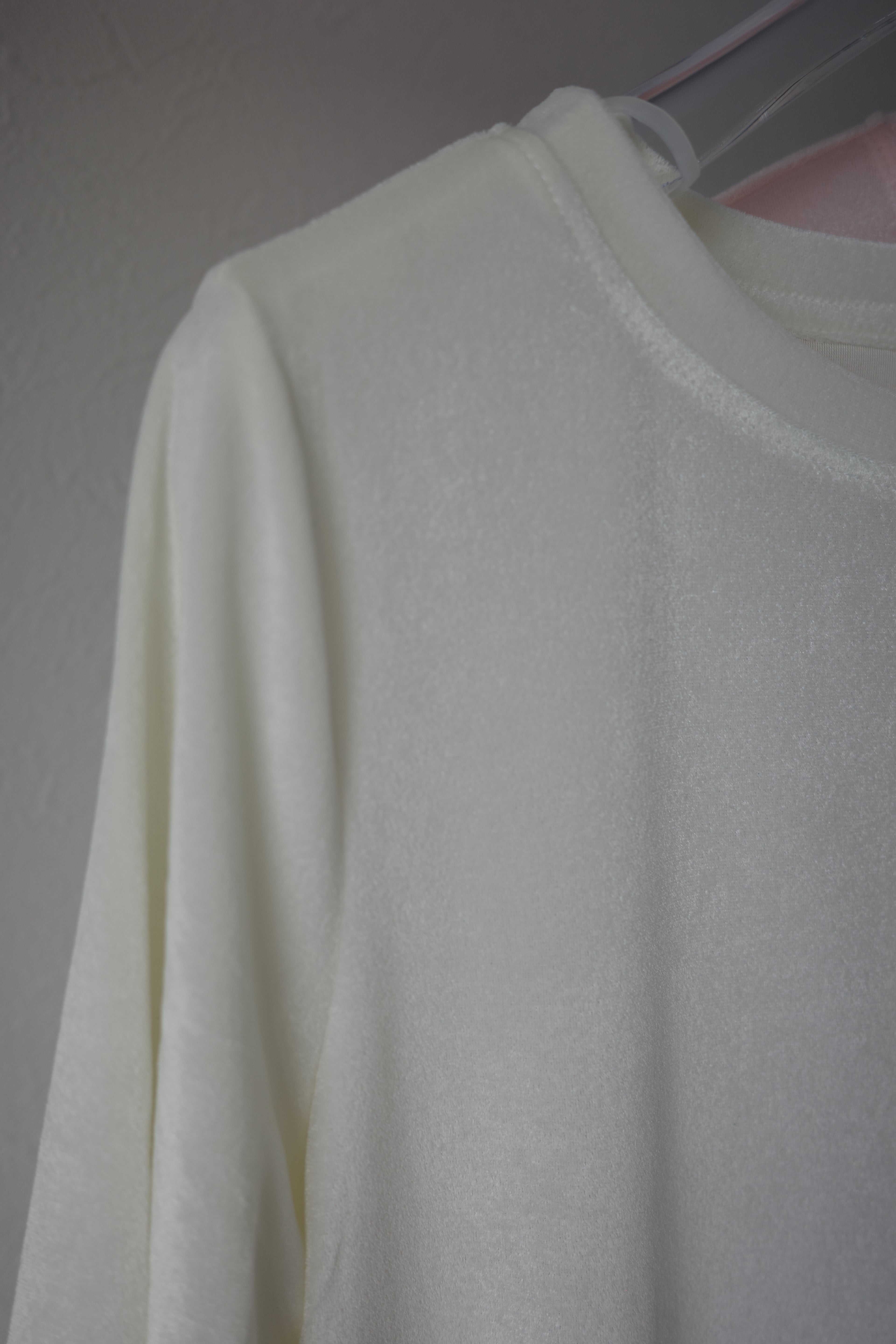 sheer velor tops