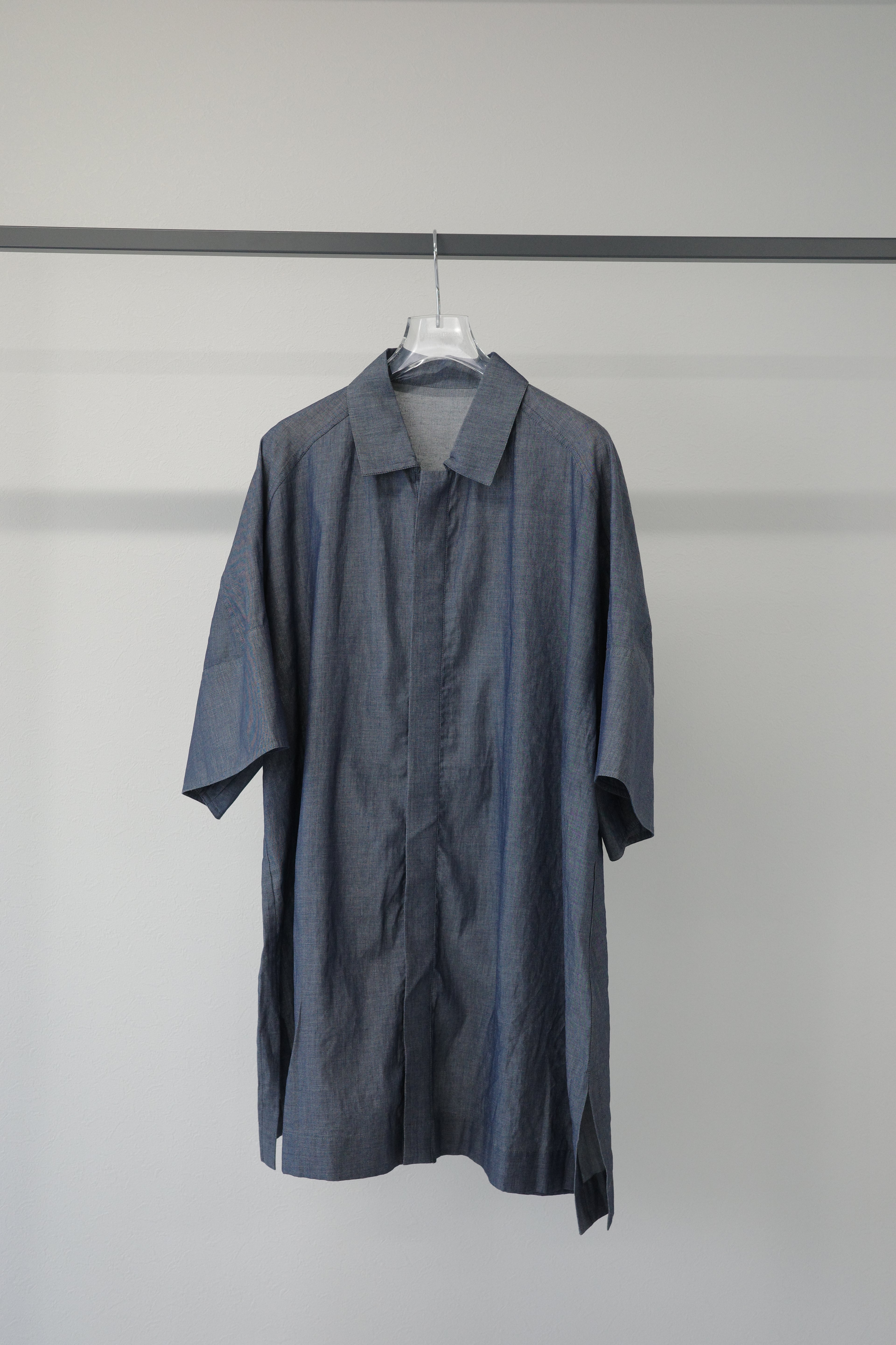 Sheer denim Half sleeve SH