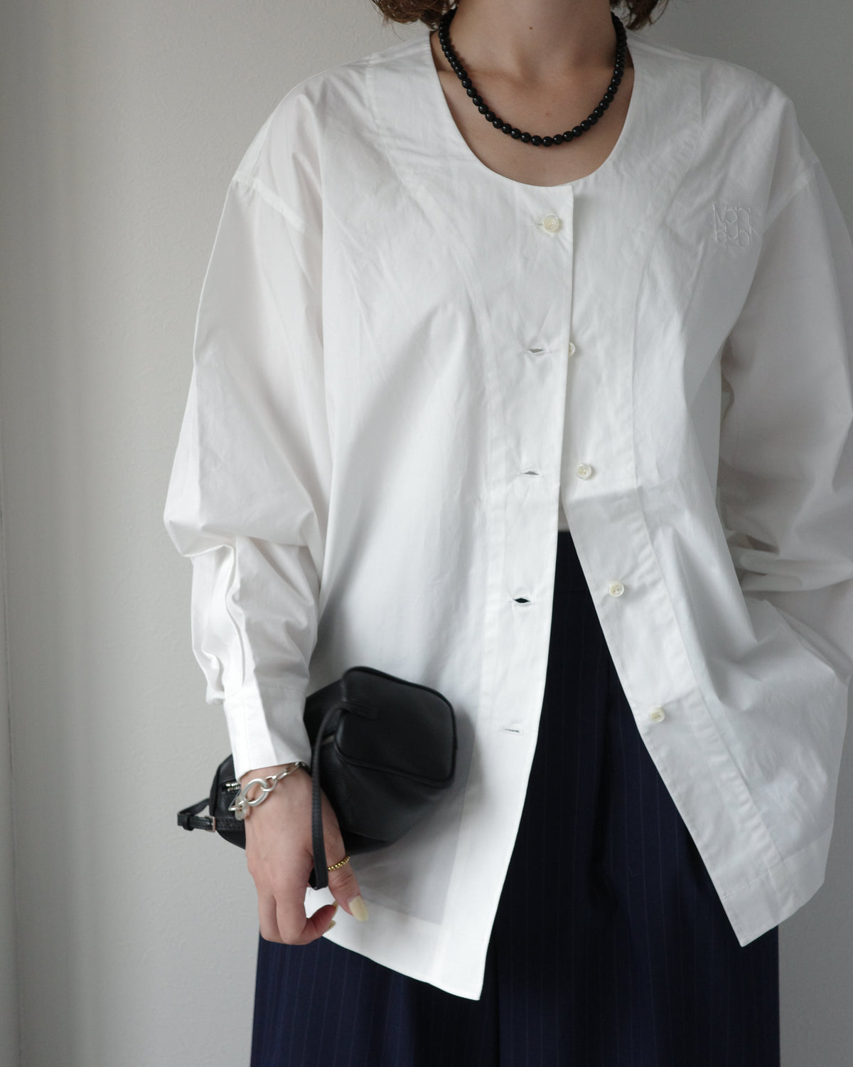 embroidery cotton blouse