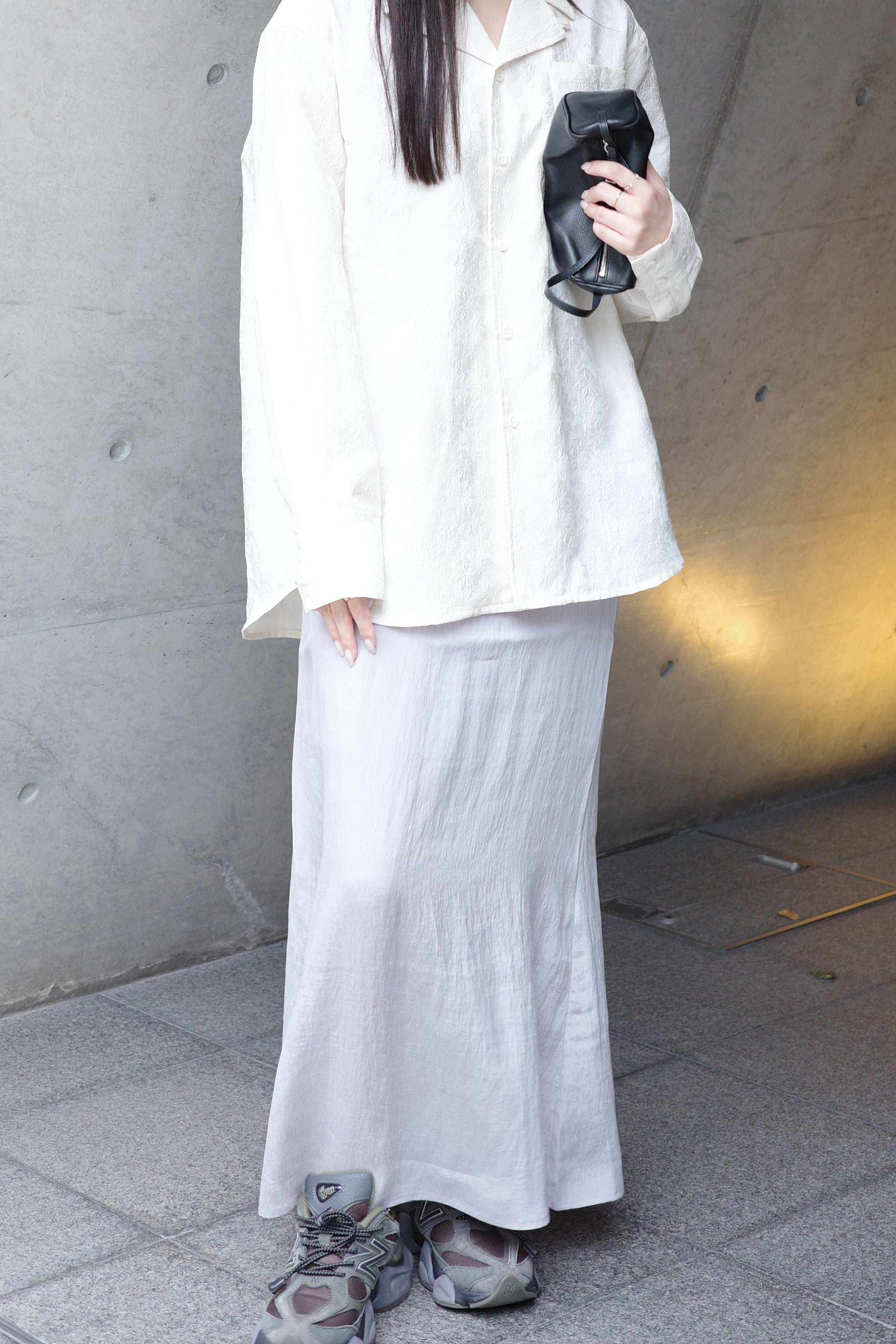 Vintage satin mermaid skirt