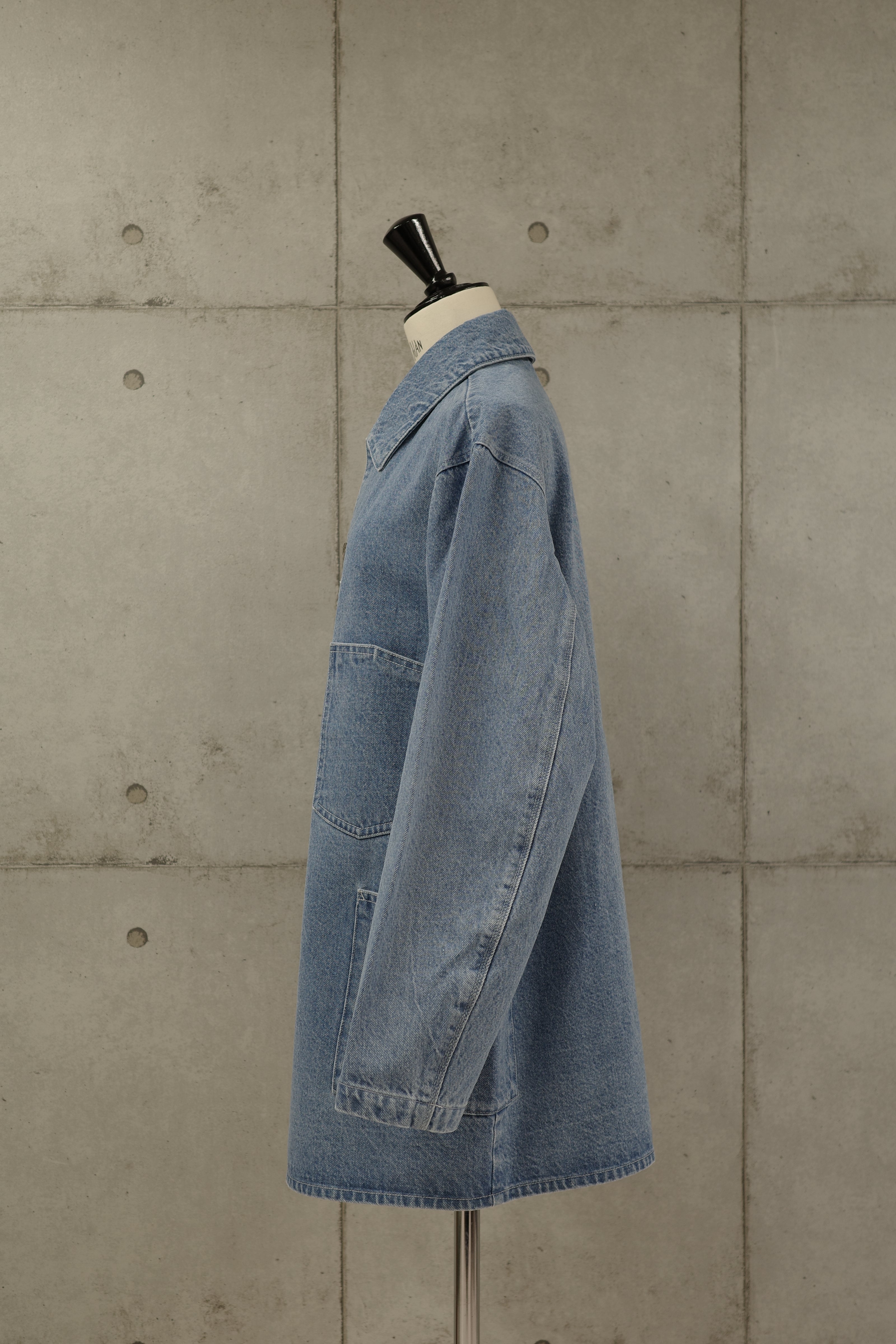 Denim coverall jacket
