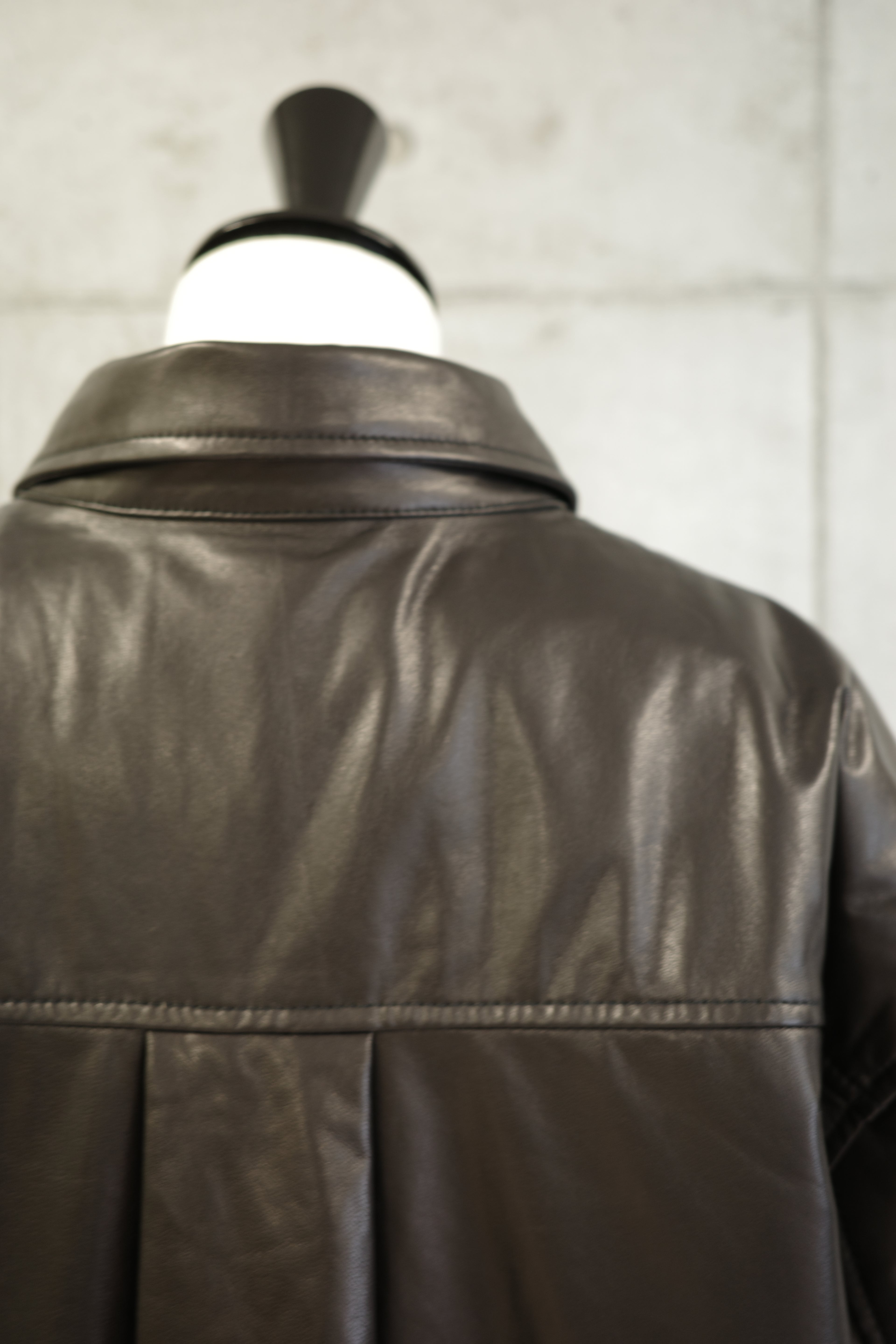 Real leather shirts outer