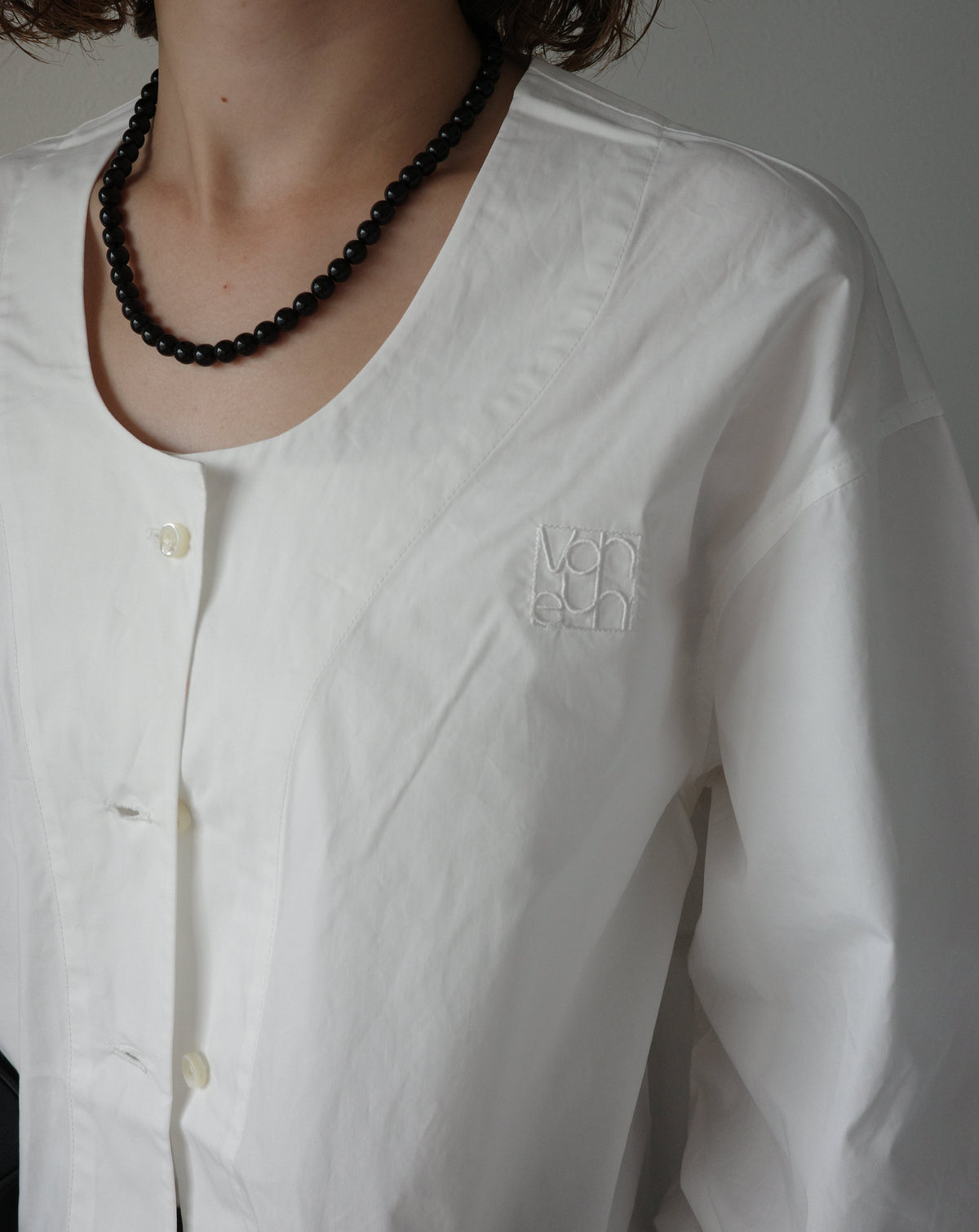 embroidery cotton blouse
