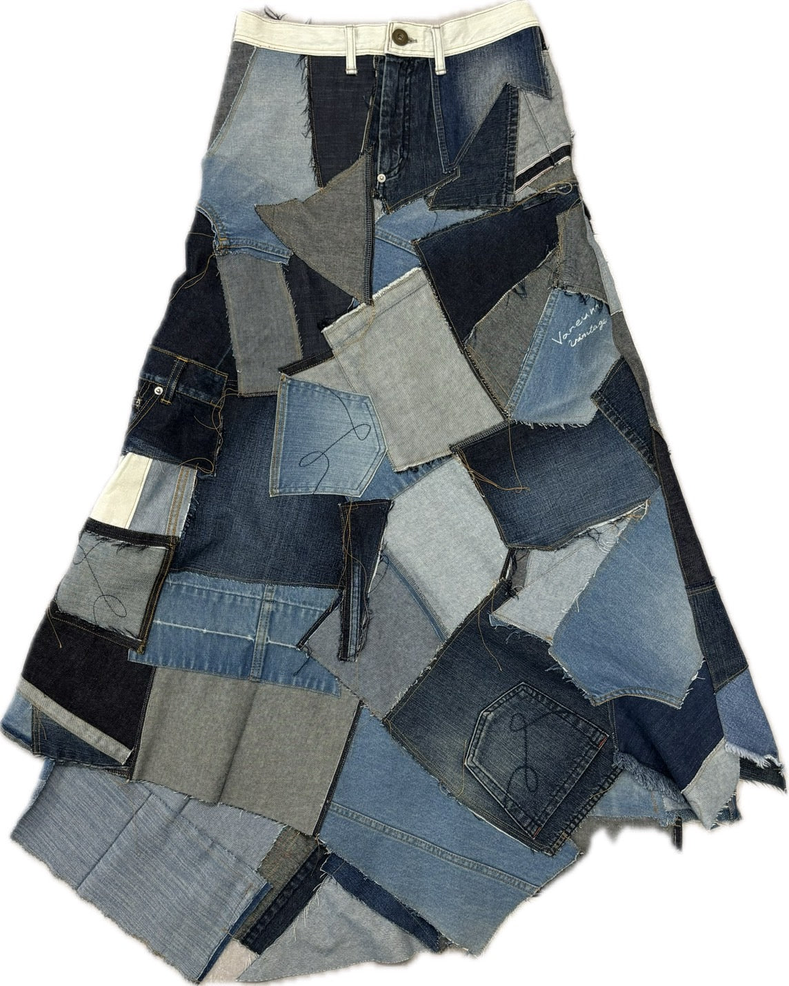 Vaneum＿Vintageシリーズ  900000I　デニムスカート