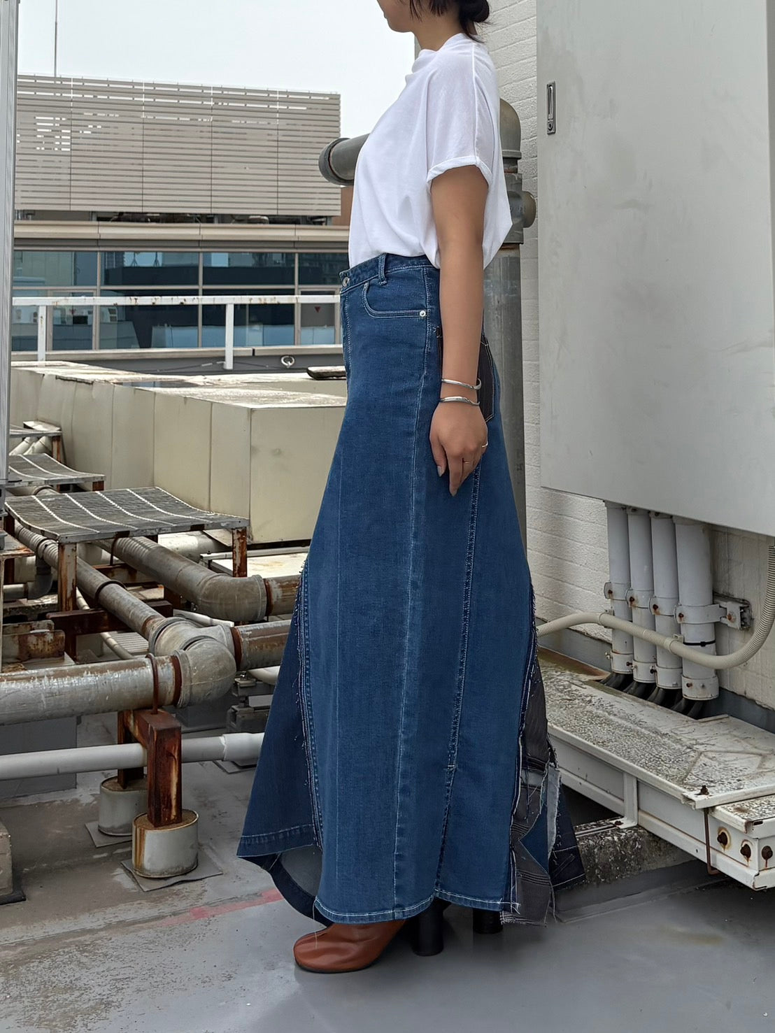 Vaneum＿Vintageシリーズ  900000Y　デニムスカート