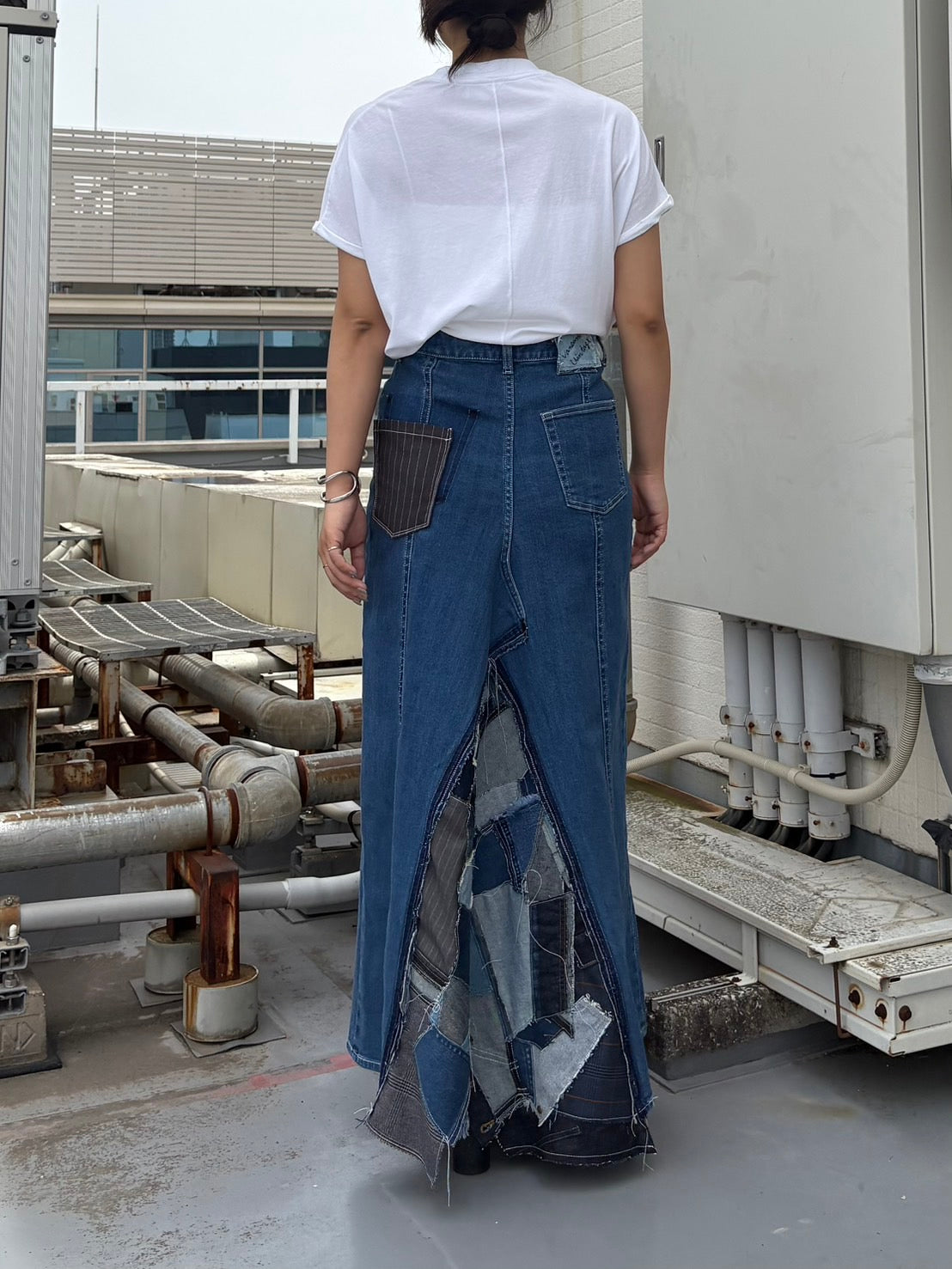 Vaneum＿Vintageシリーズ  900000Y　デニムスカート