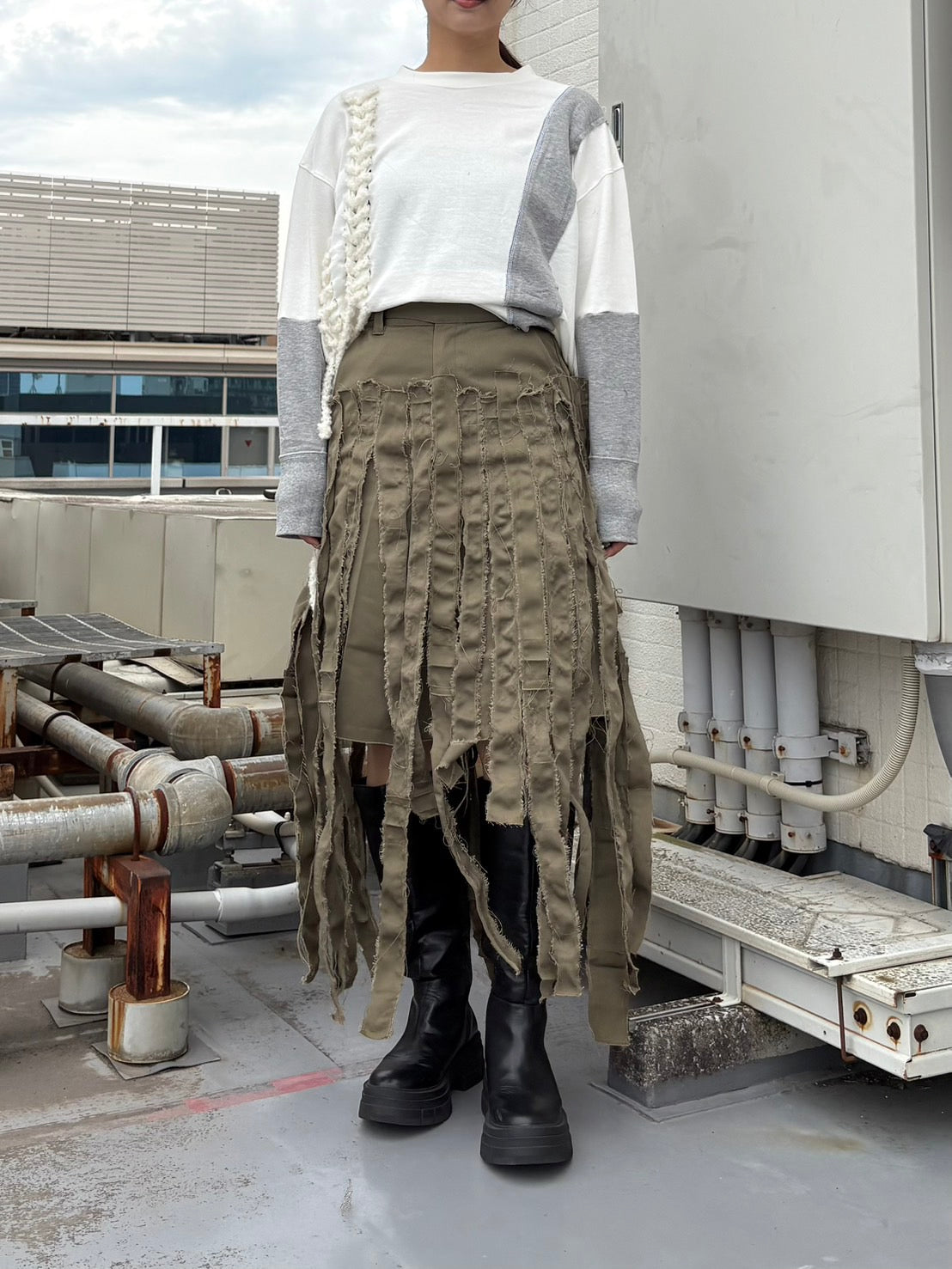 Vaneum＿Vintageシリーズ900001Hスカート