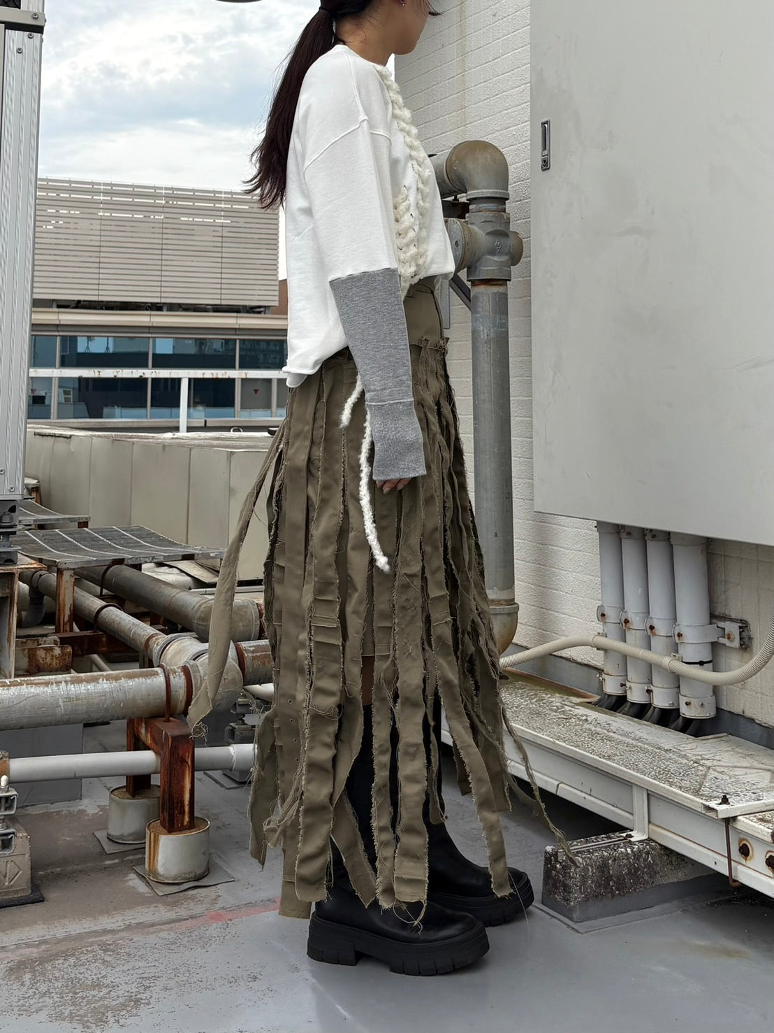 Vaneum＿Vintageシリーズ900001Hスカート