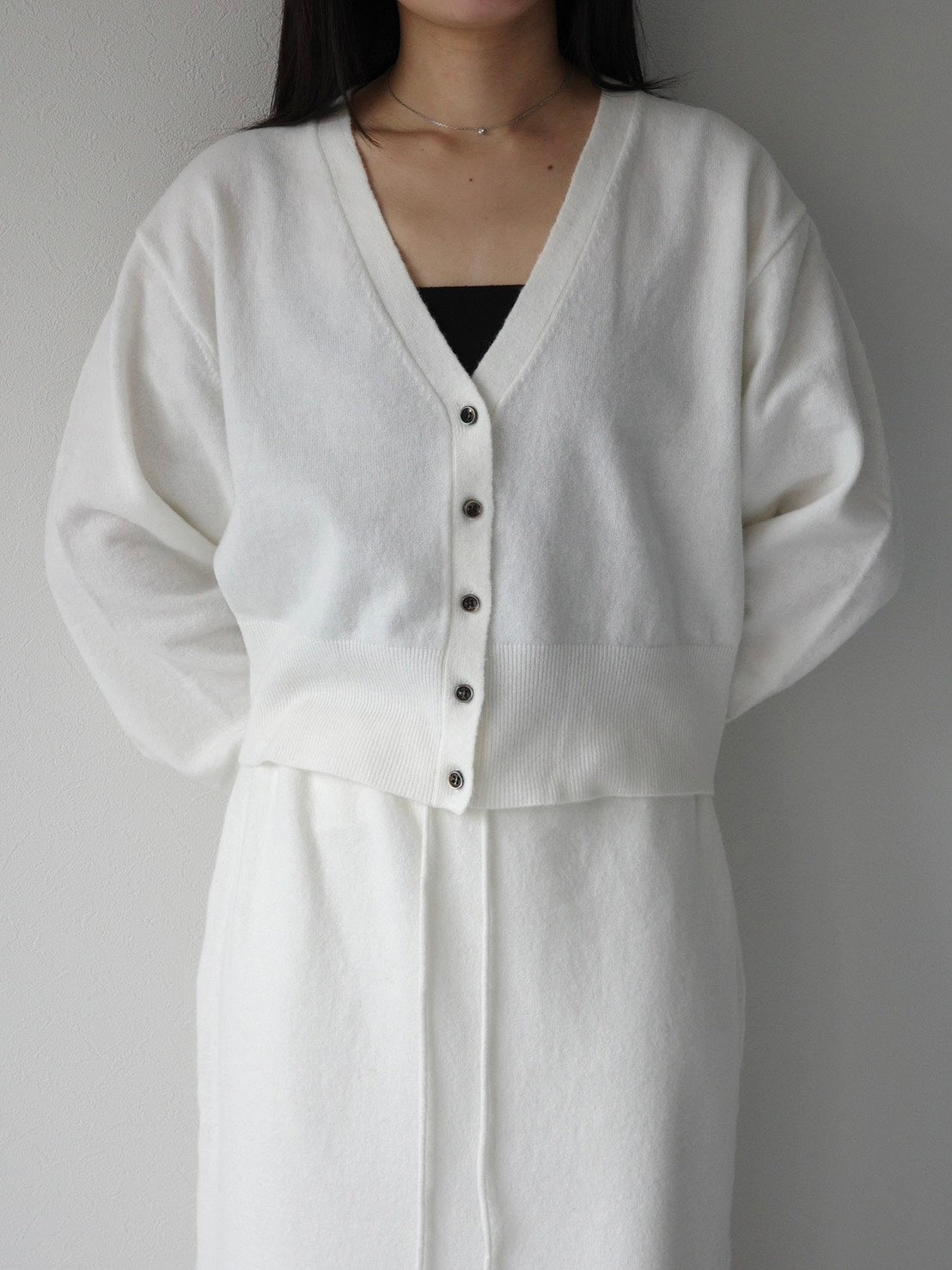 Short Knit Cardigan