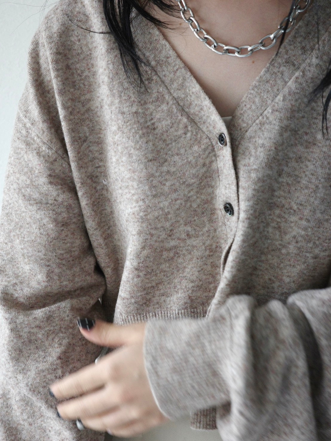 Short Knit Cardigan