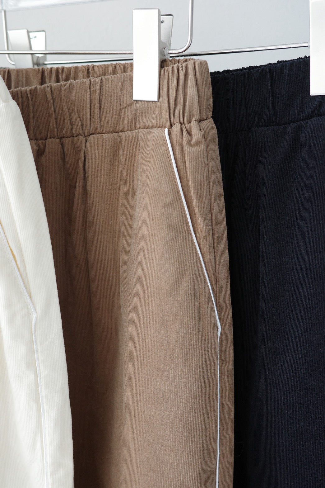 CORDUROY WIDE PANTS