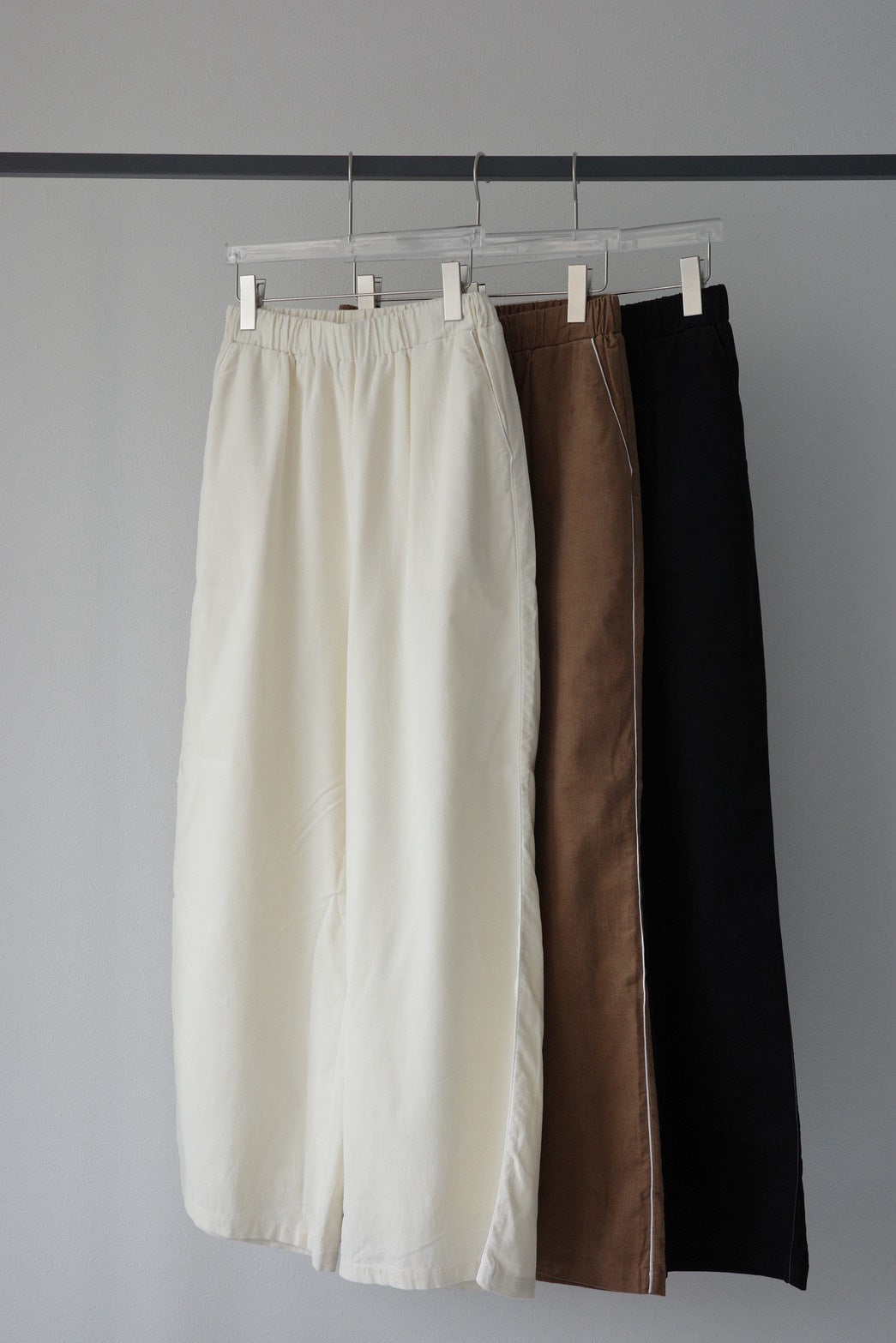 CORDUROY WIDE PANTS