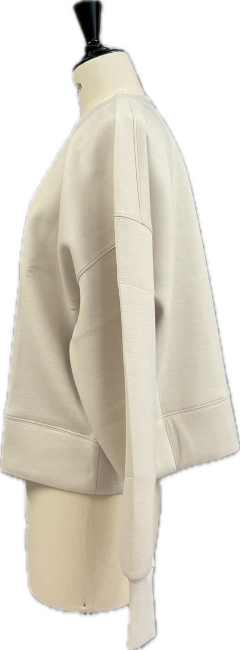 Double knit embro compact tops