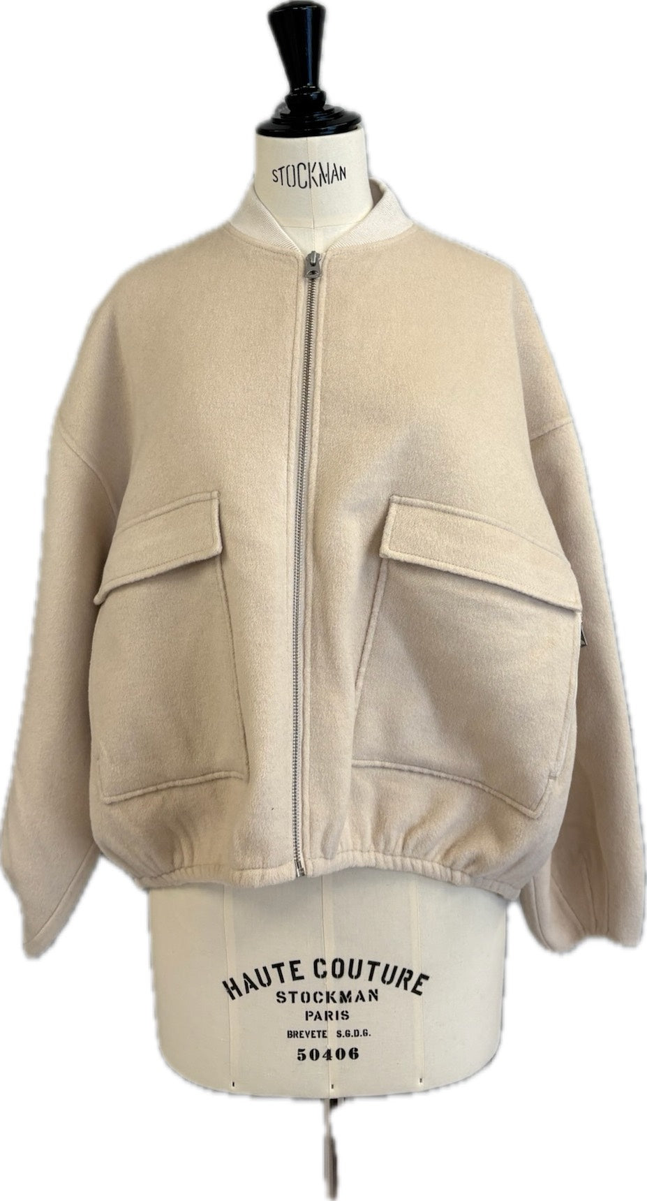 Cashmere brend big pocket blouson