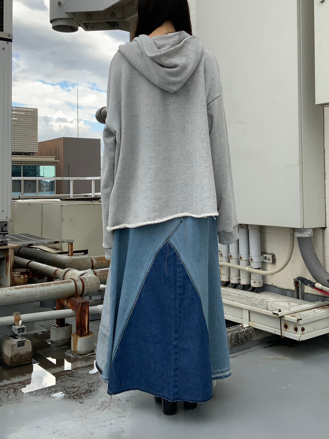 Vaneum＿Vintageシリーズ 900000O デニムスカート