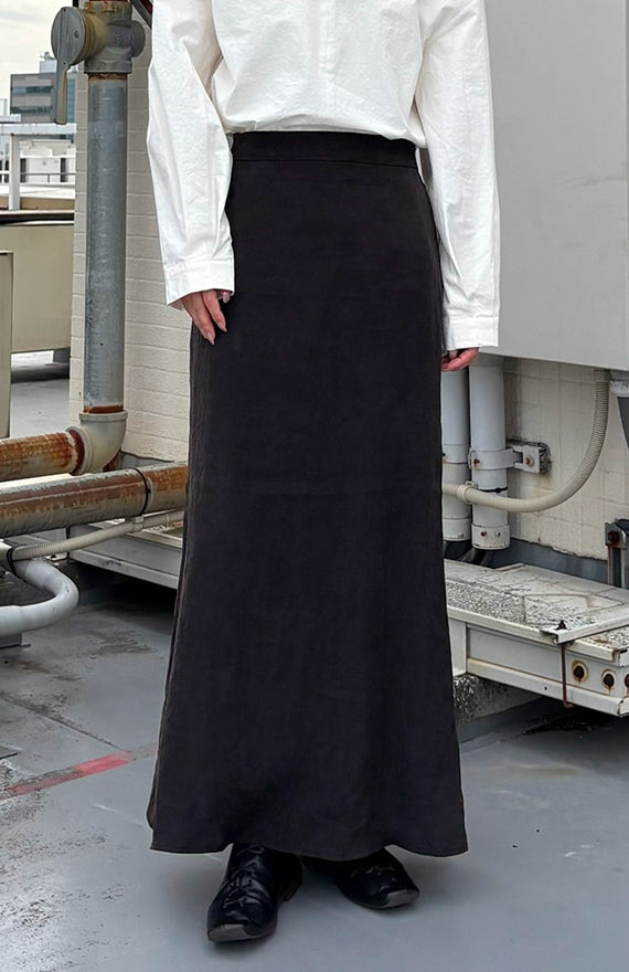 Vintage satin mermaid skirt